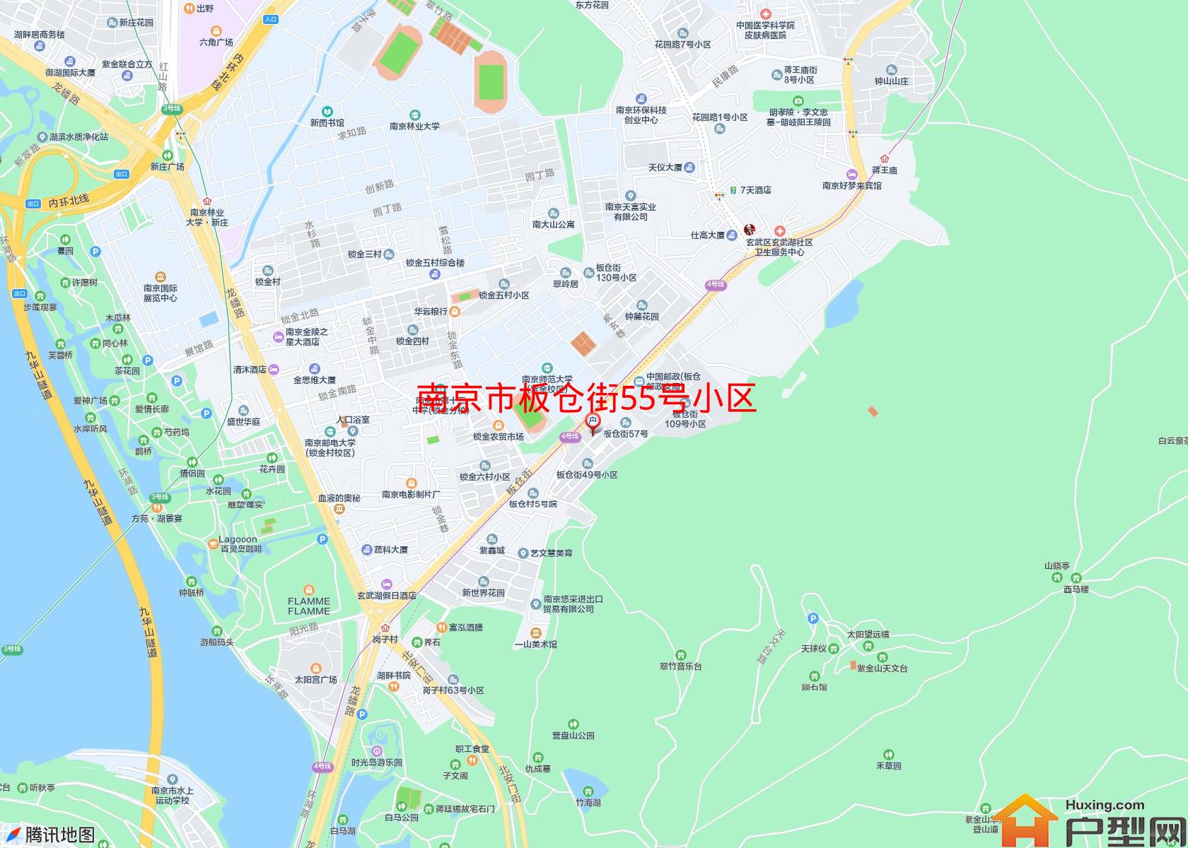 板仓街55号小区小区 - 户型网 板仓街55号小区小区 - 户型网