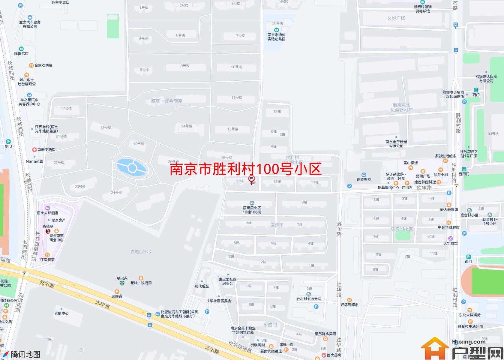 胜利村100号小区小区 - 户型网