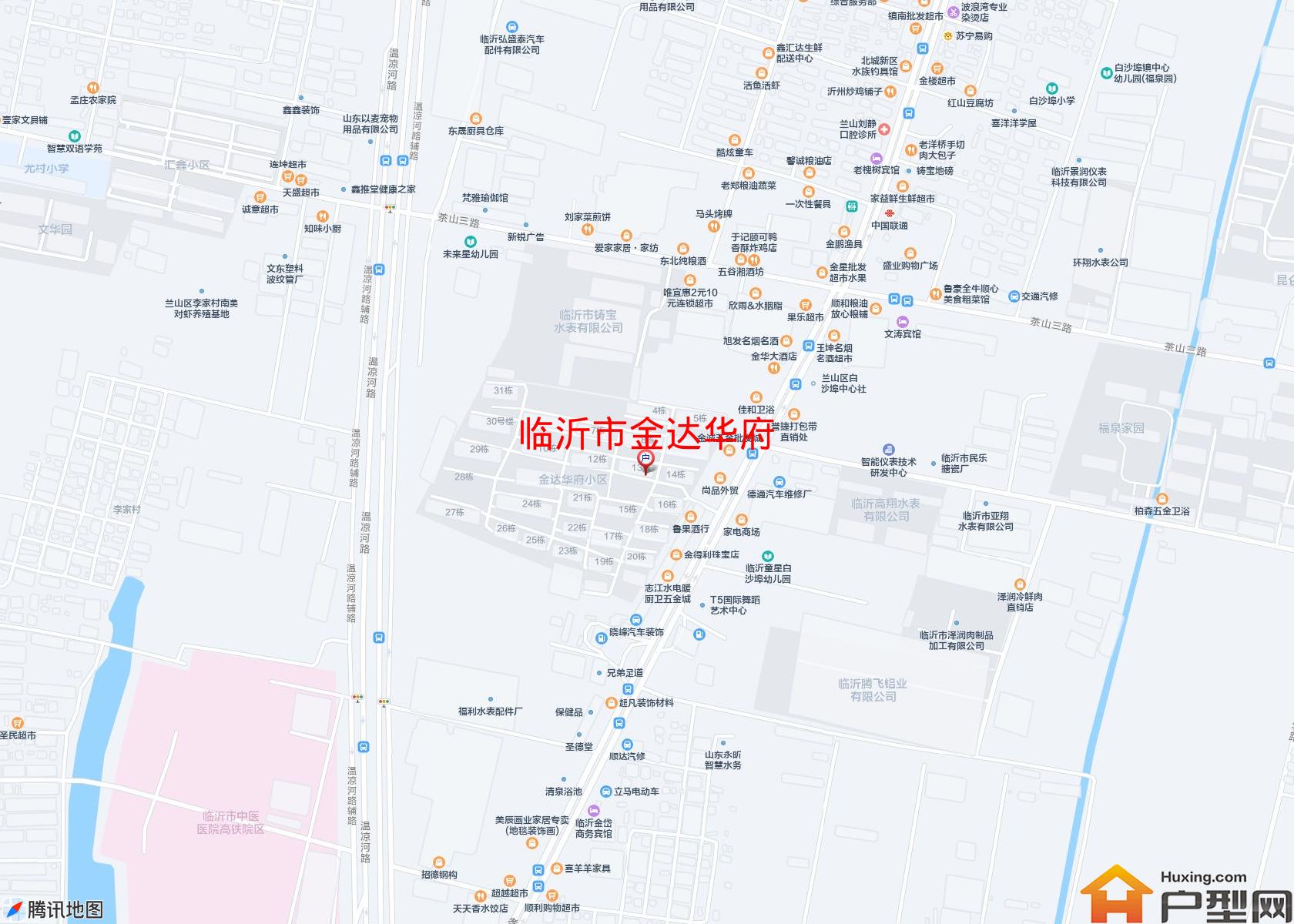 金达华府小区 - 户型网