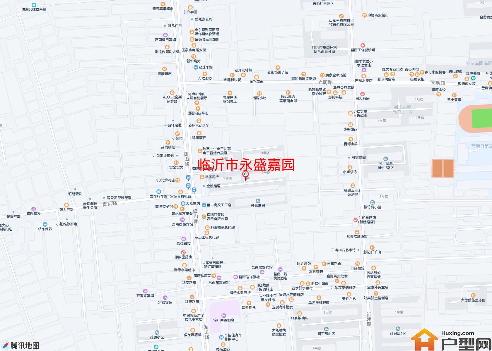 永盛嘉园小区 - 户型网