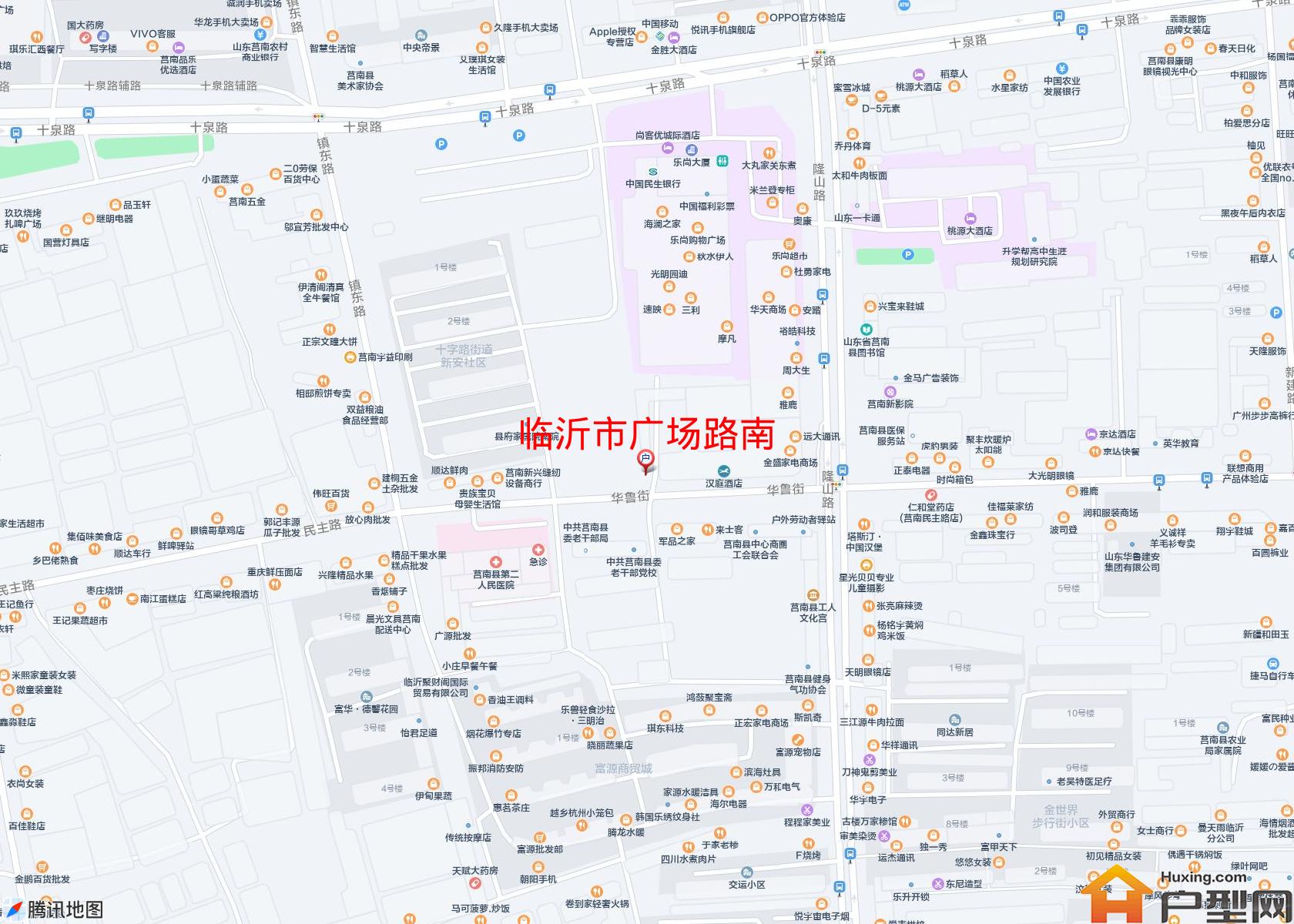 广场路南小区 - 户型网