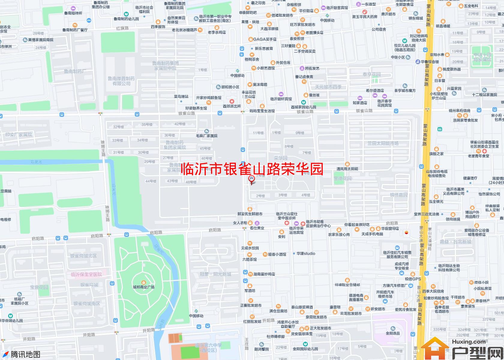 银雀山路荣华园小区 - 户型网