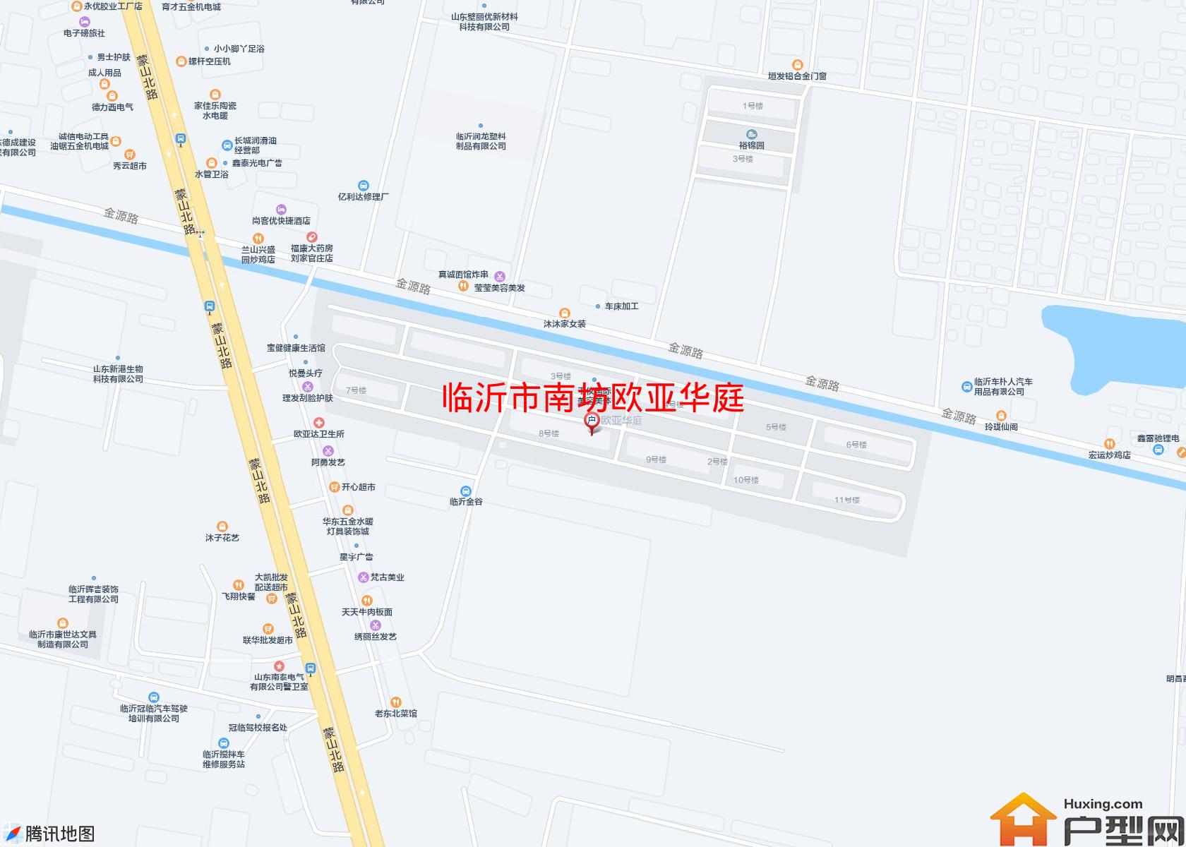 南坊欧亚华庭小区 - 户型网