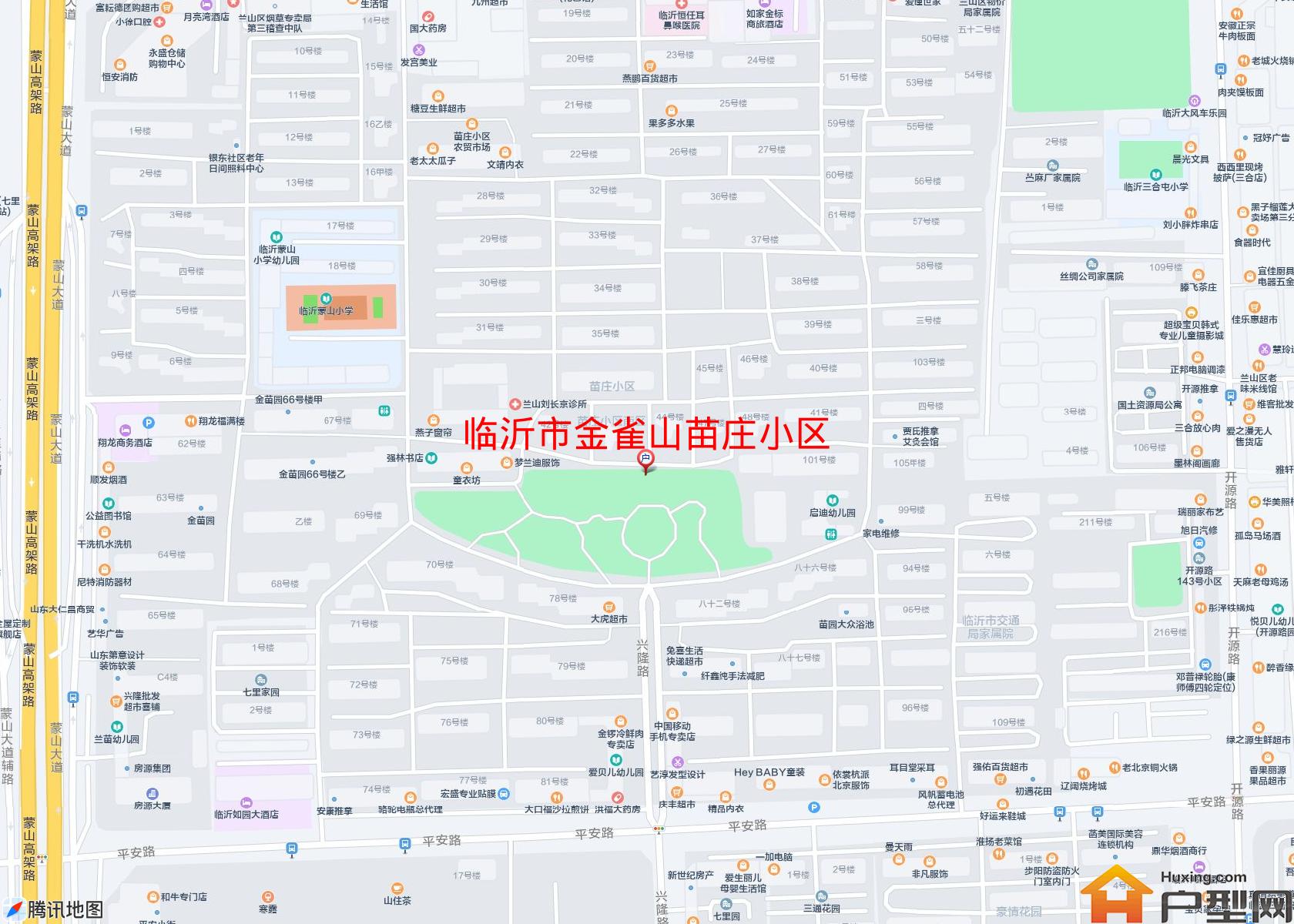金雀山苗庄小区小区 - 户型网