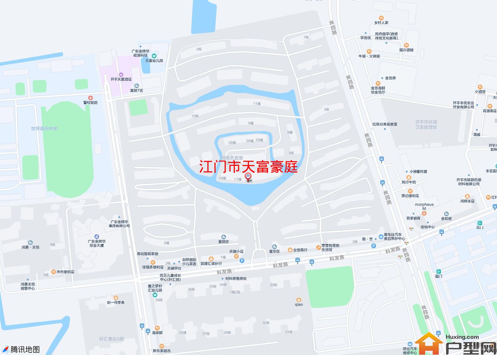 天富豪庭小区 - 户型网