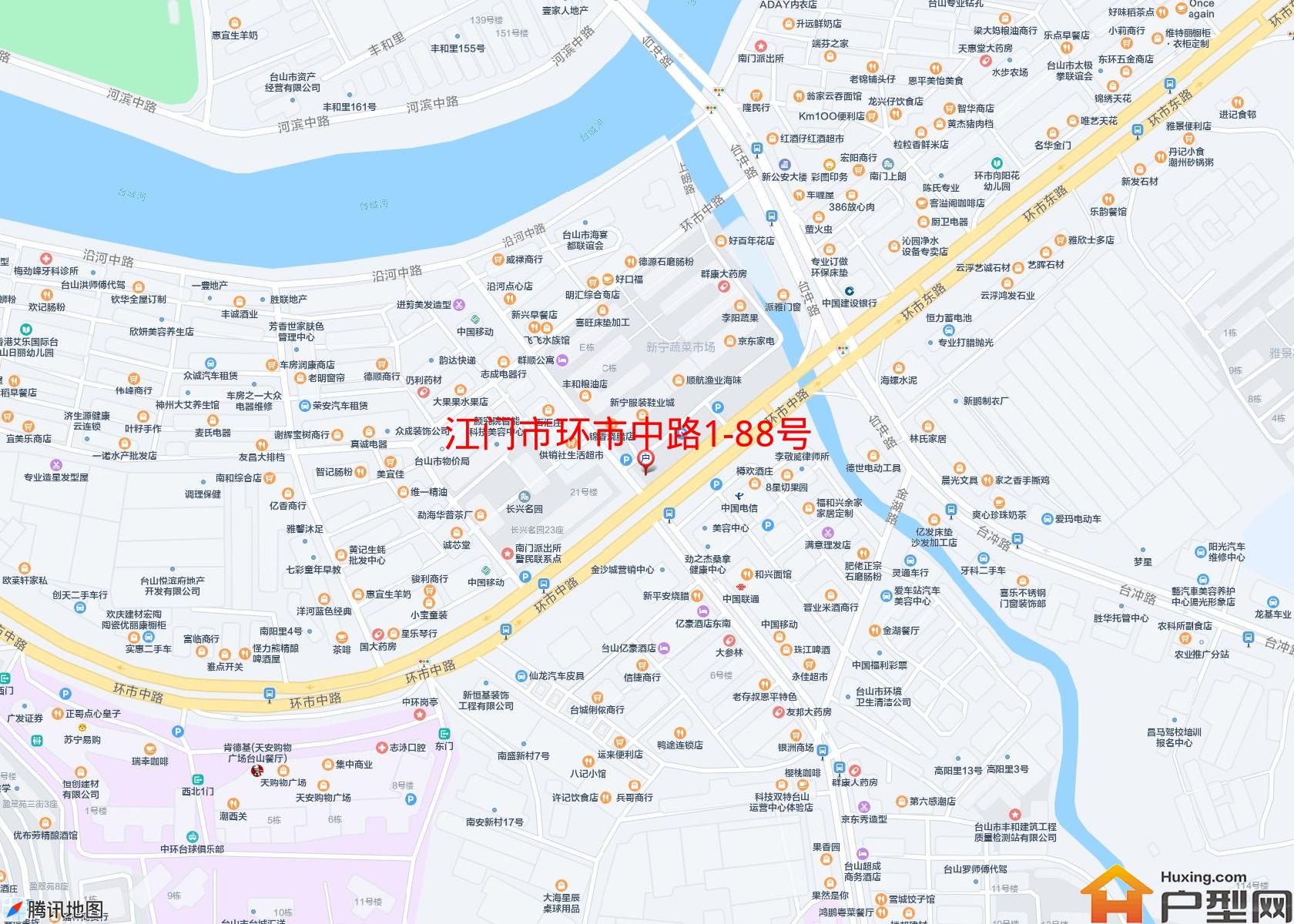 环市中路1-88号小区 - 户型网