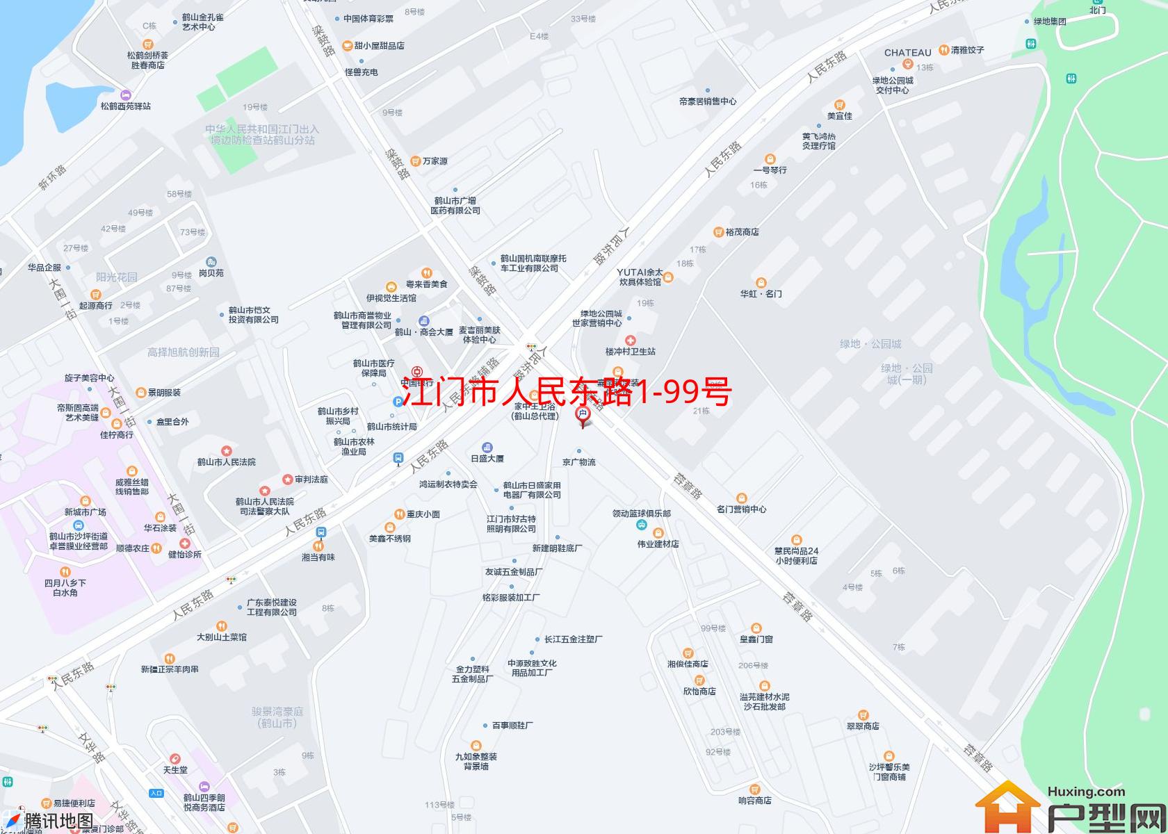 人民东路1-99号小区 - 户型网