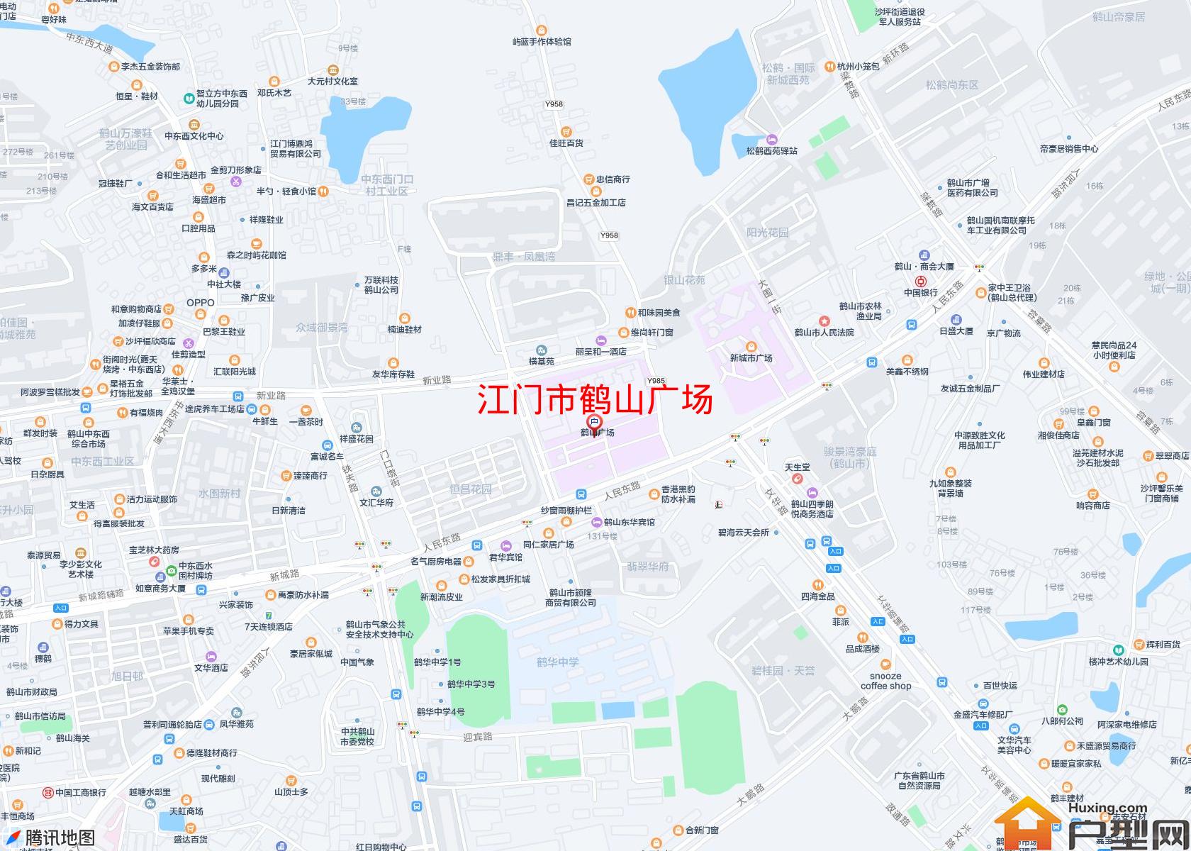 鹤山广场小区 - 户型网