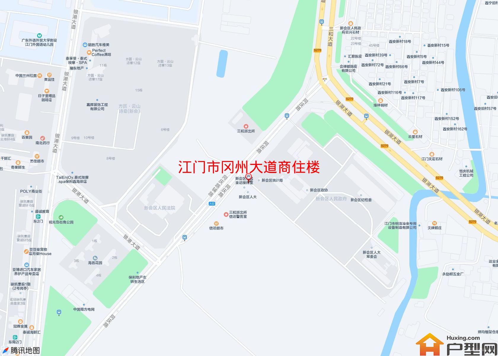 冈州大道商住楼小区 - 户型网