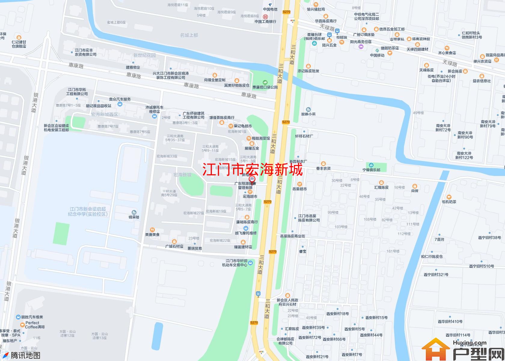 宏海新城小区 - 户型网