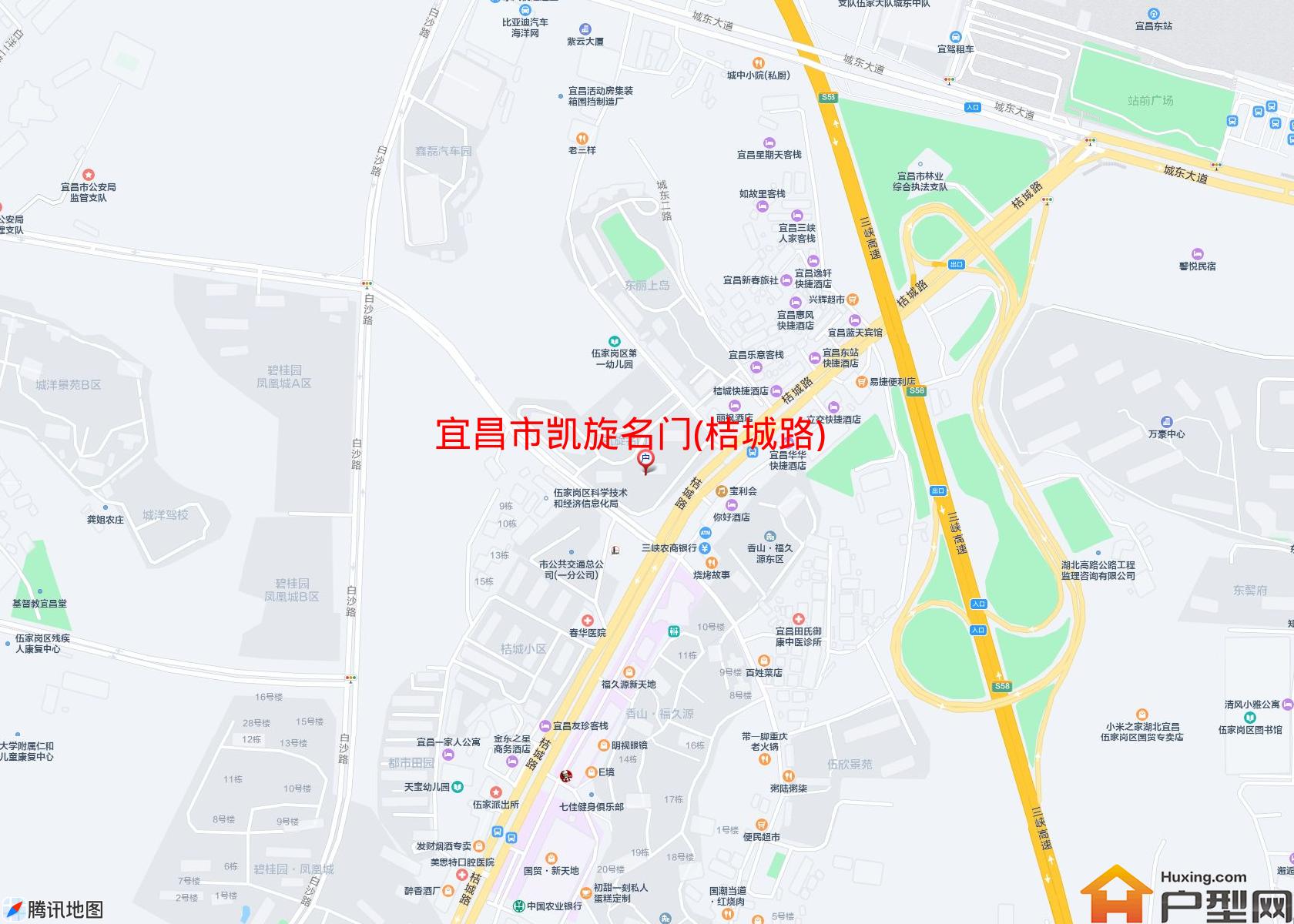 凯旋名门(桔城路)小区 - 户型网