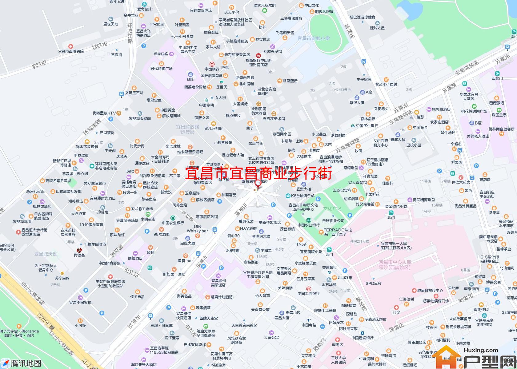 宜昌商业步行街小区 - 户型网