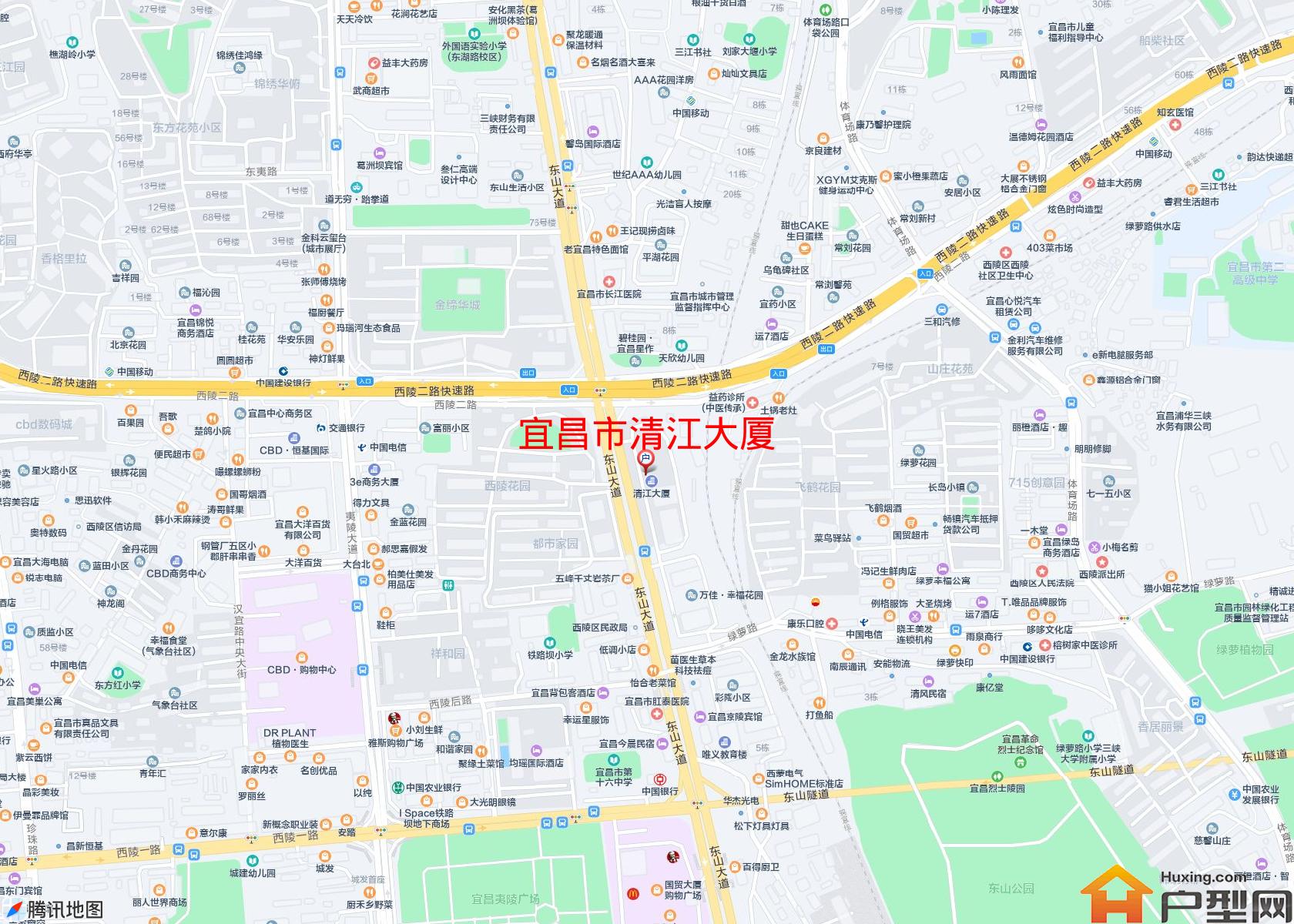 清江大厦小区 - 户型网