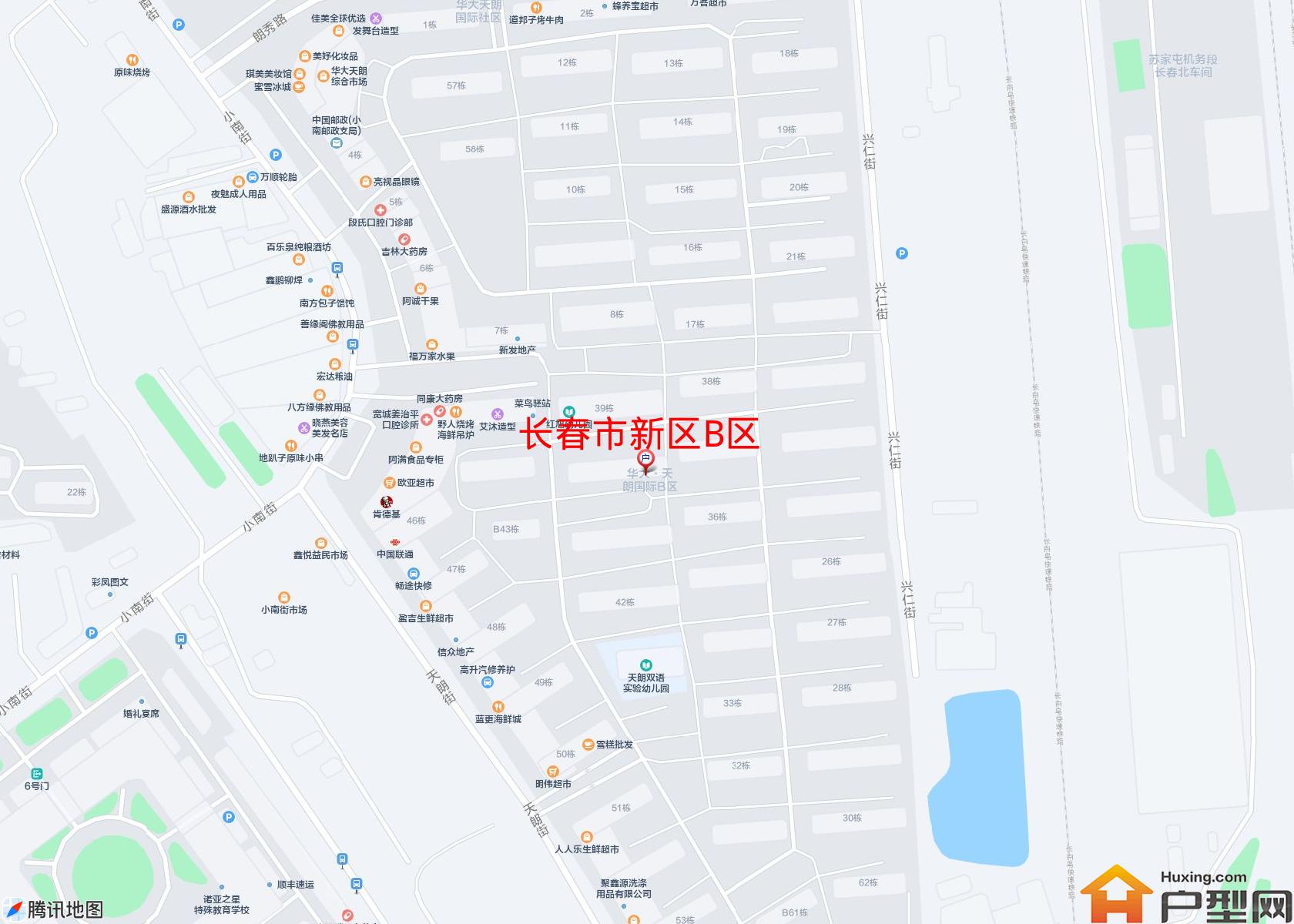 新区B区小区 - 户型网