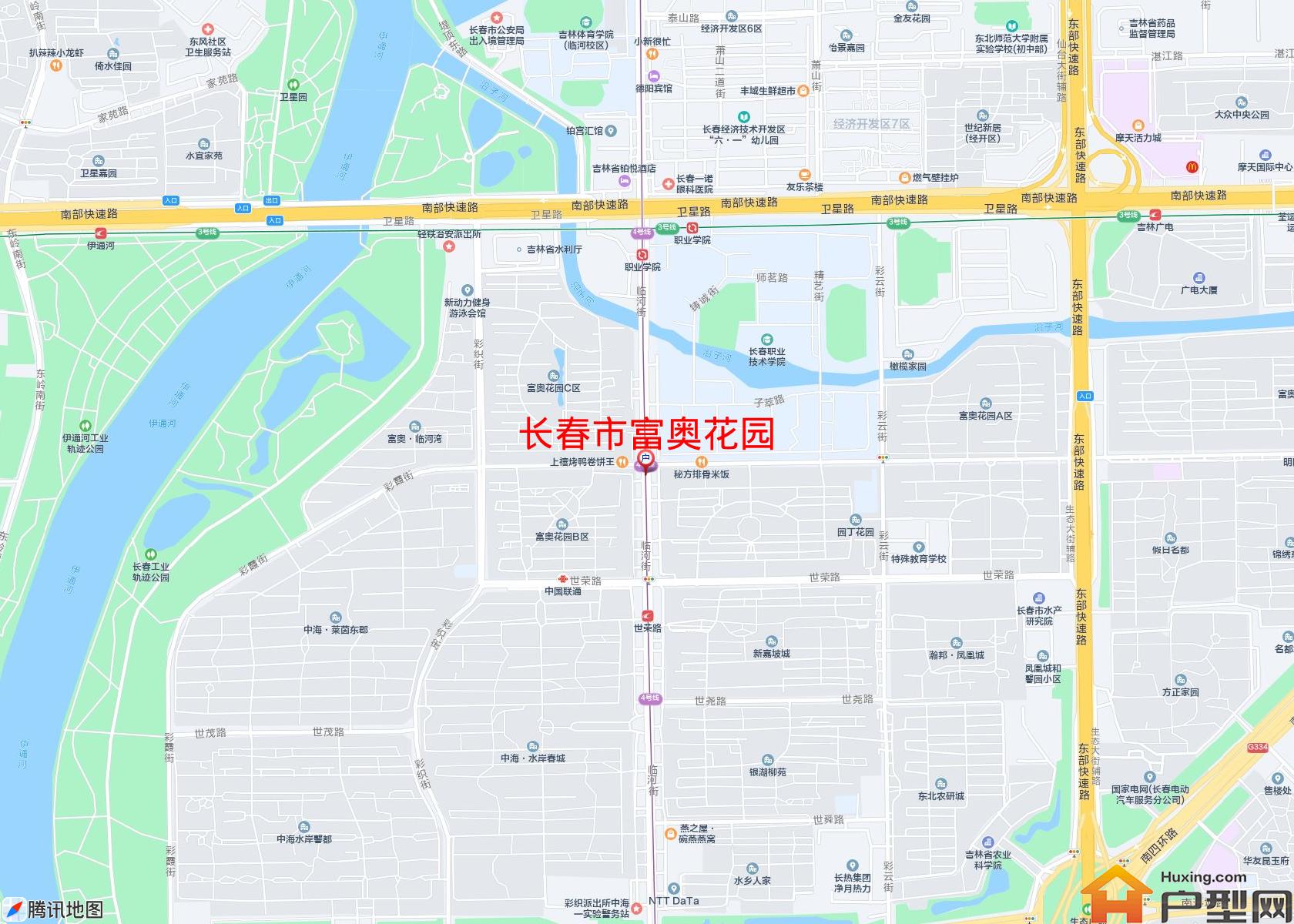 富奥花园小区 - 户型网