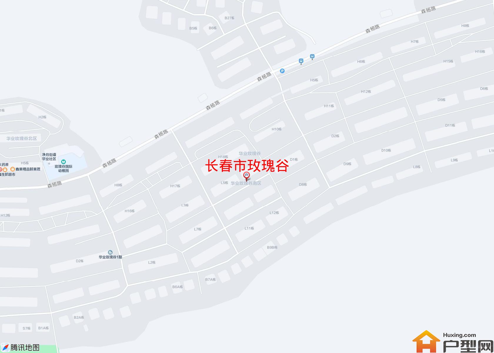 玫瑰谷小区 - 户型网