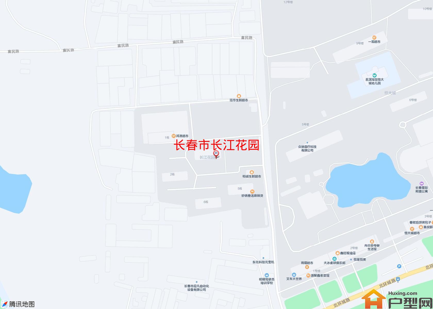 长江花园小区 - 户型网