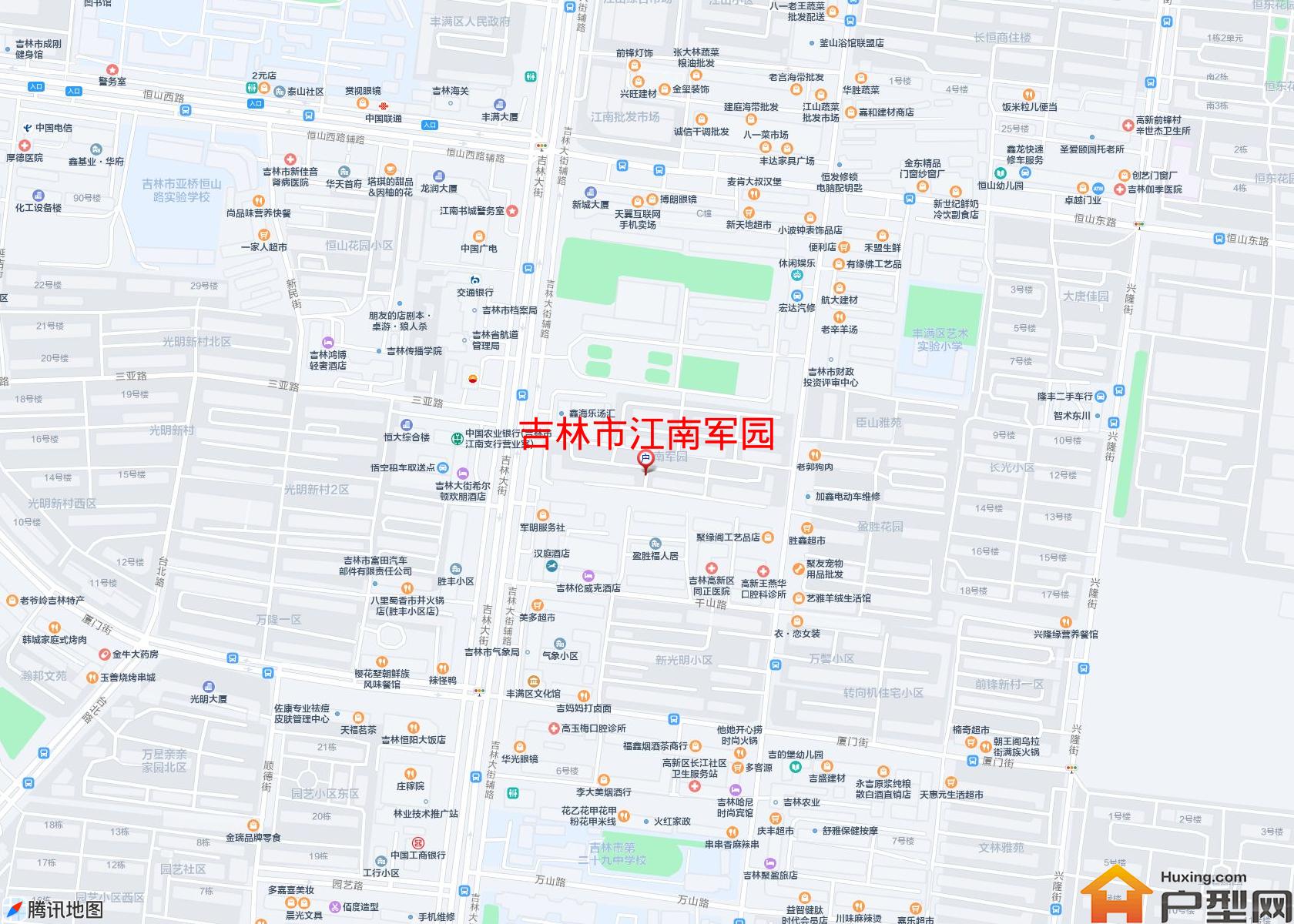 江南军园小区 - 户型网
