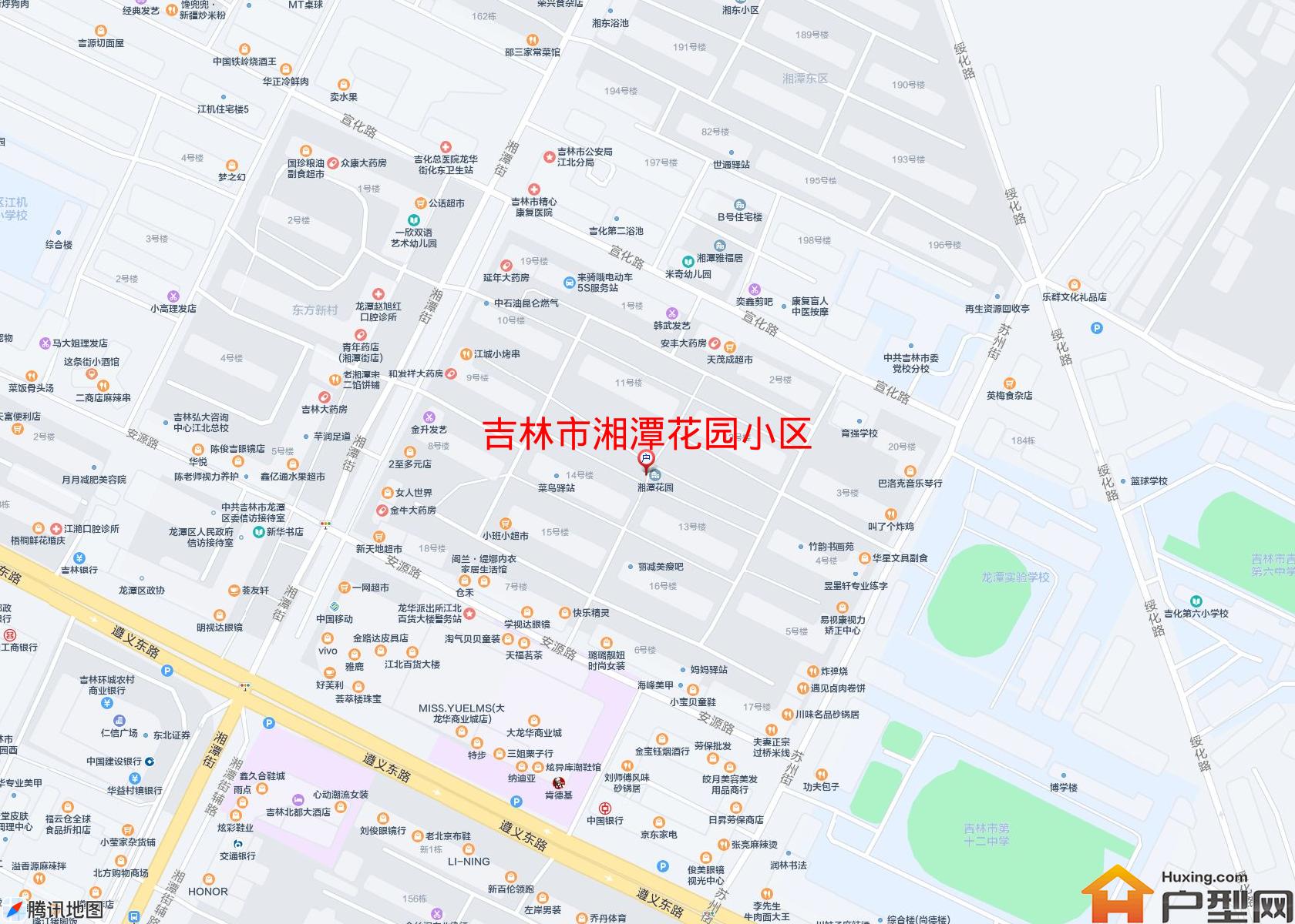 湘潭花园小区小区 - 户型网
