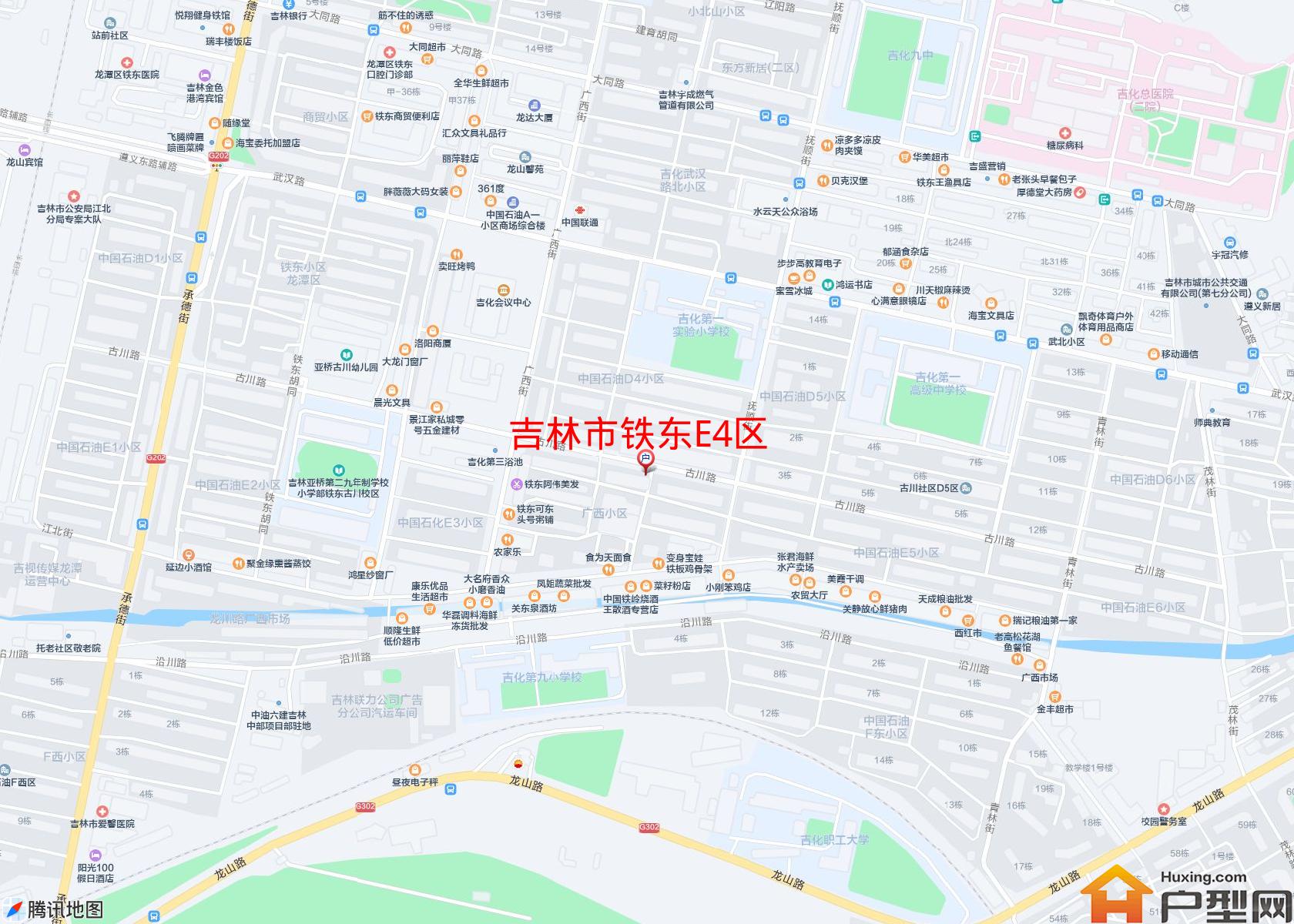 铁东E4区小区 - 户型网