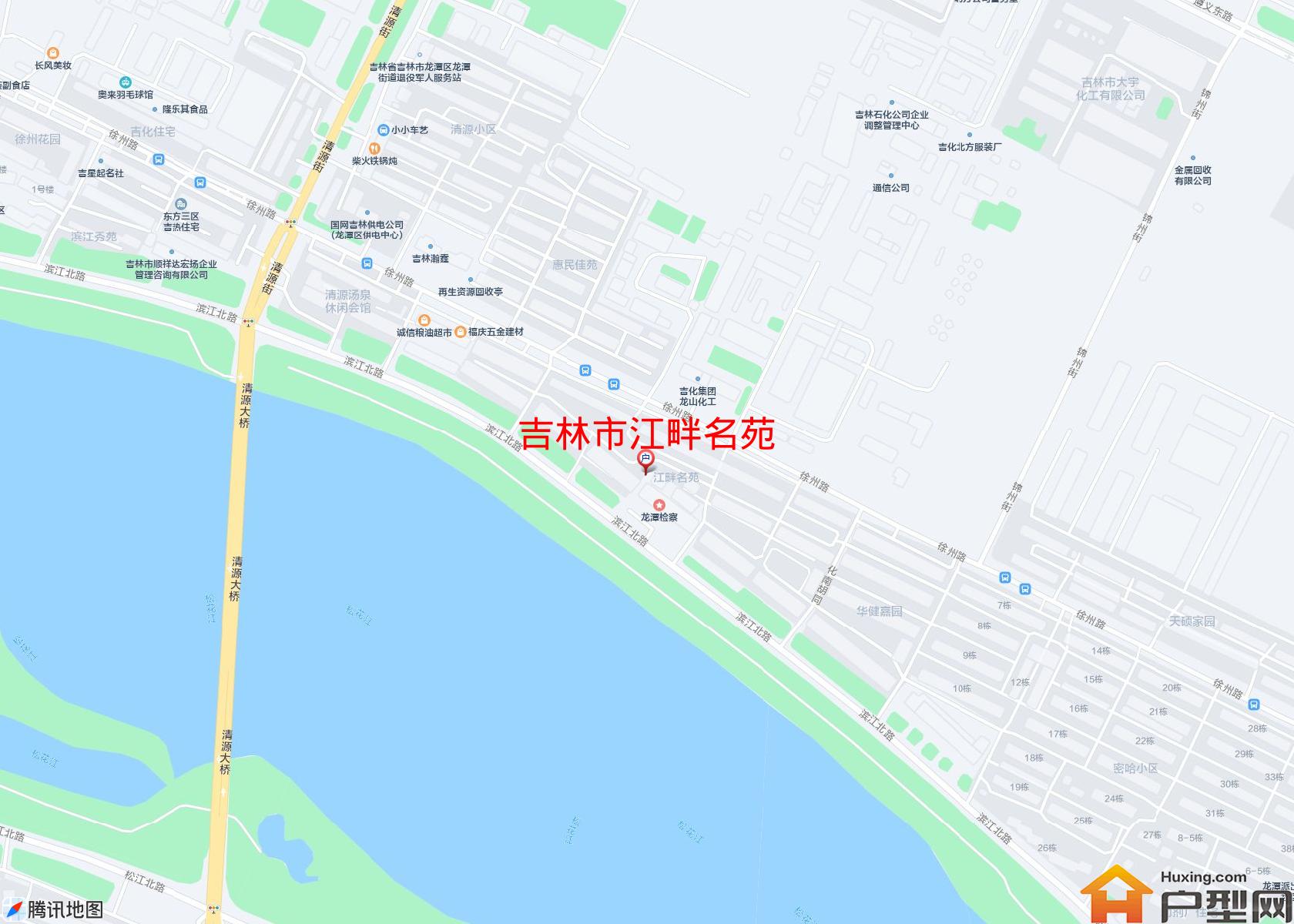 江畔名苑小区 - 户型网