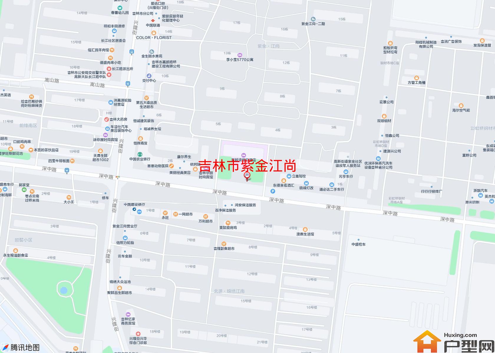 紫金江尚小区 - 户型网
