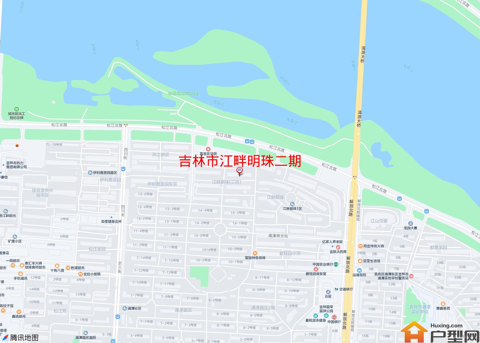 江畔明珠二期小区 - 户型网
