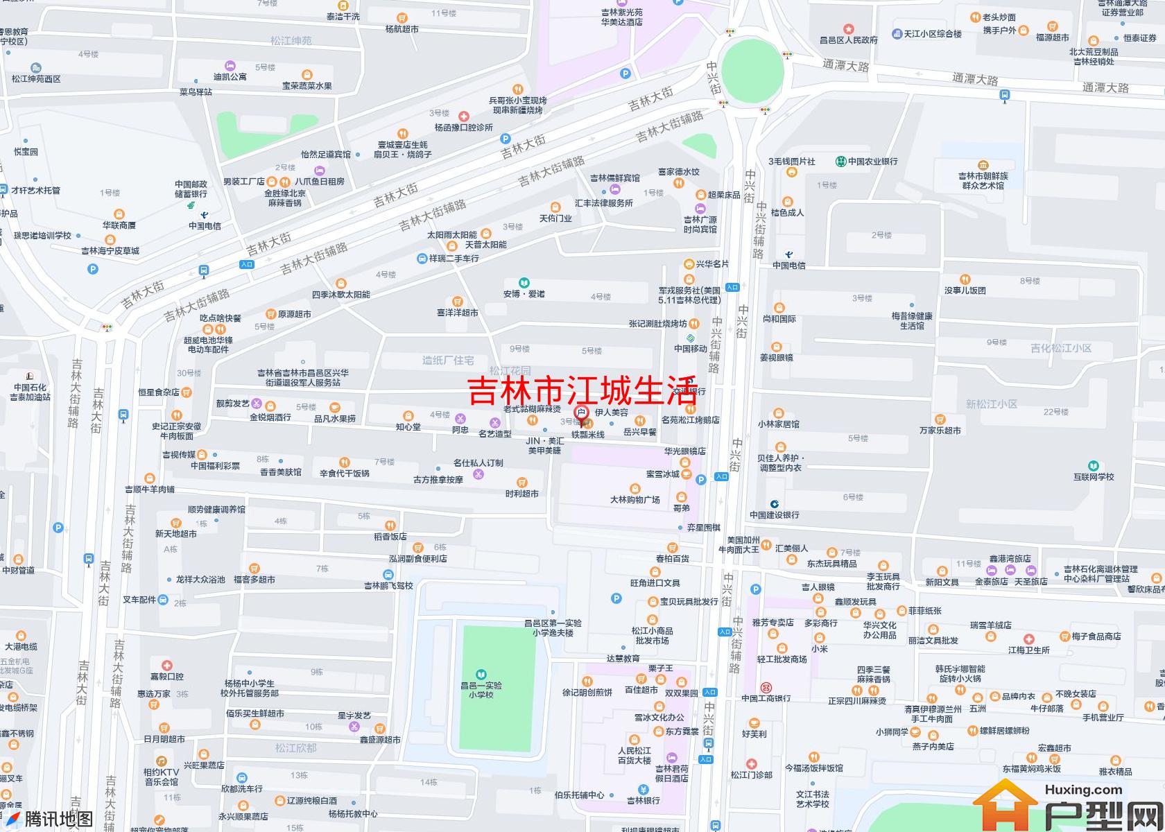 江城生活小区 - 户型网