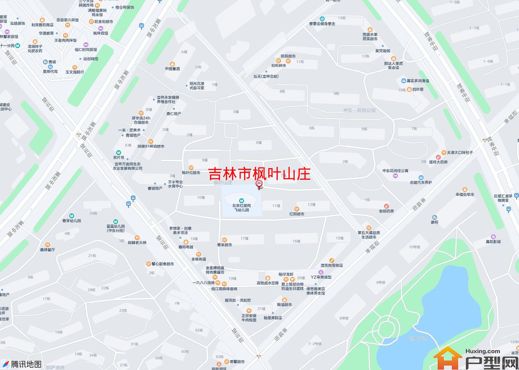 枫叶山庄小区 - 户型网