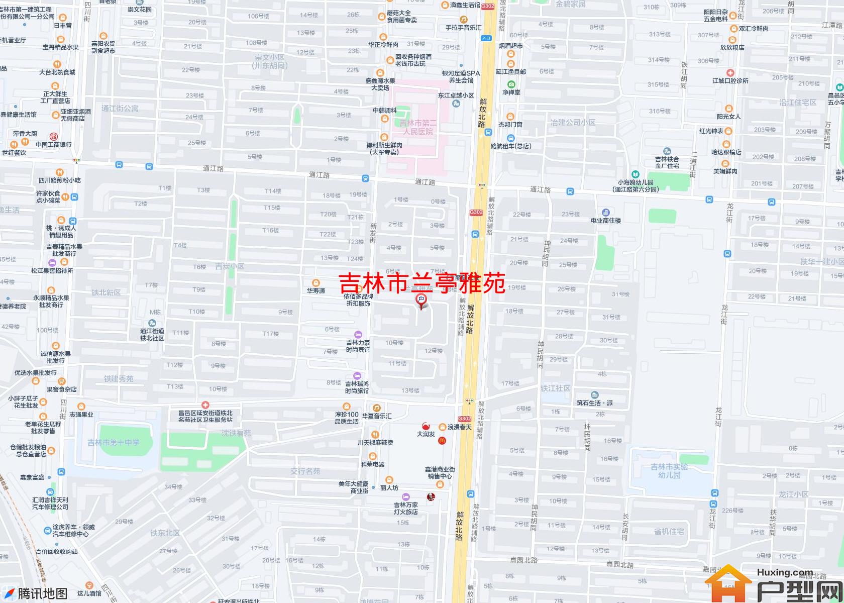 兰亭雅苑小区 - 户型网