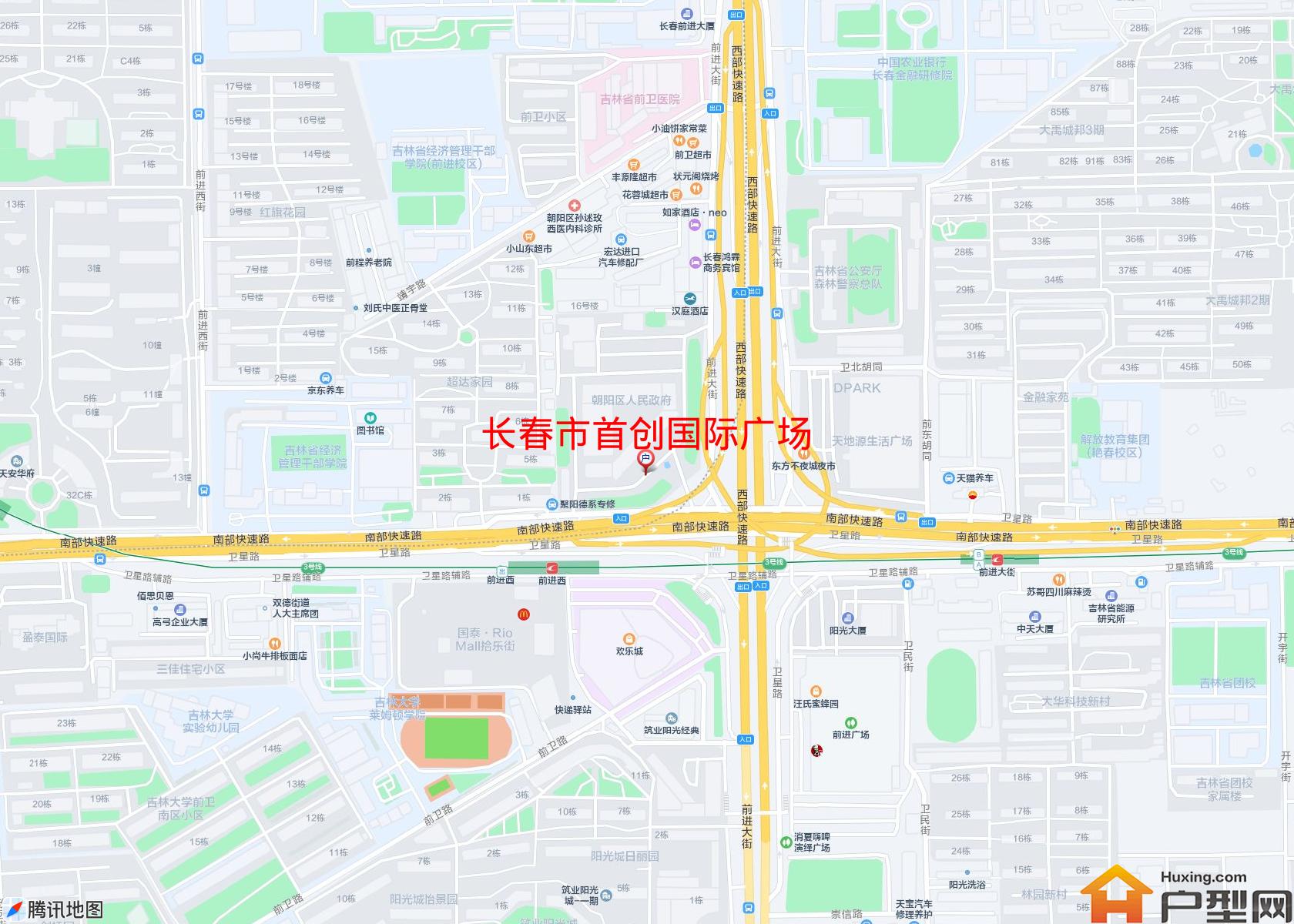 首创国际广场小区 - 户型网