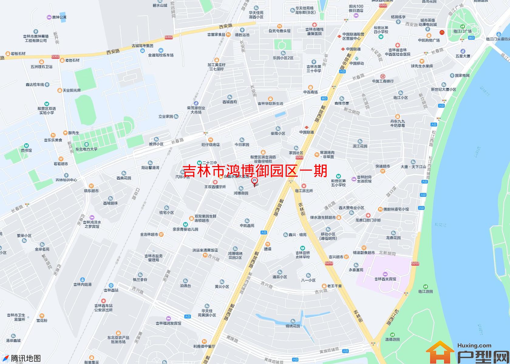 鸿博御园区一期小区 - 户型网