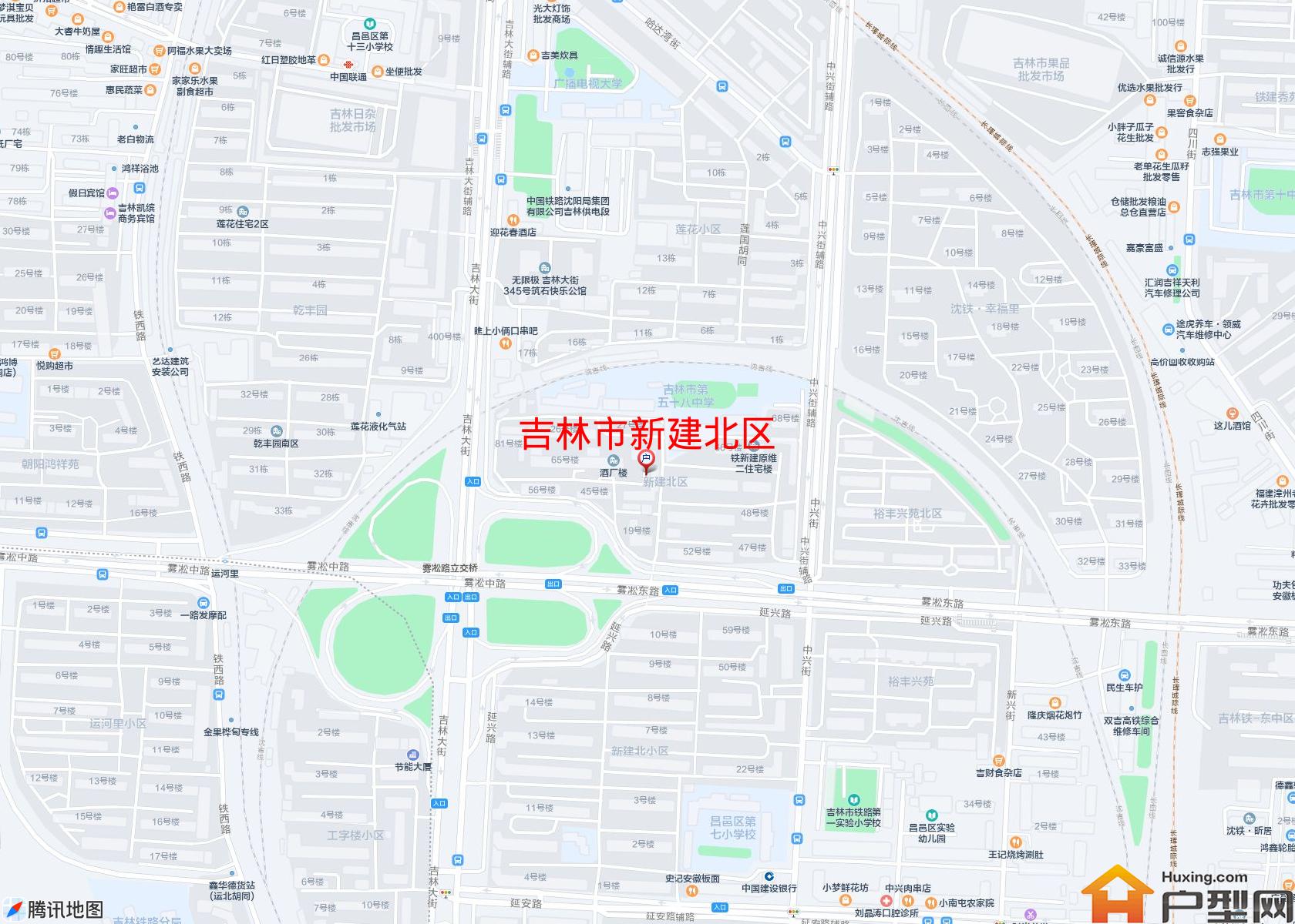 新建北区小区 - 户型网