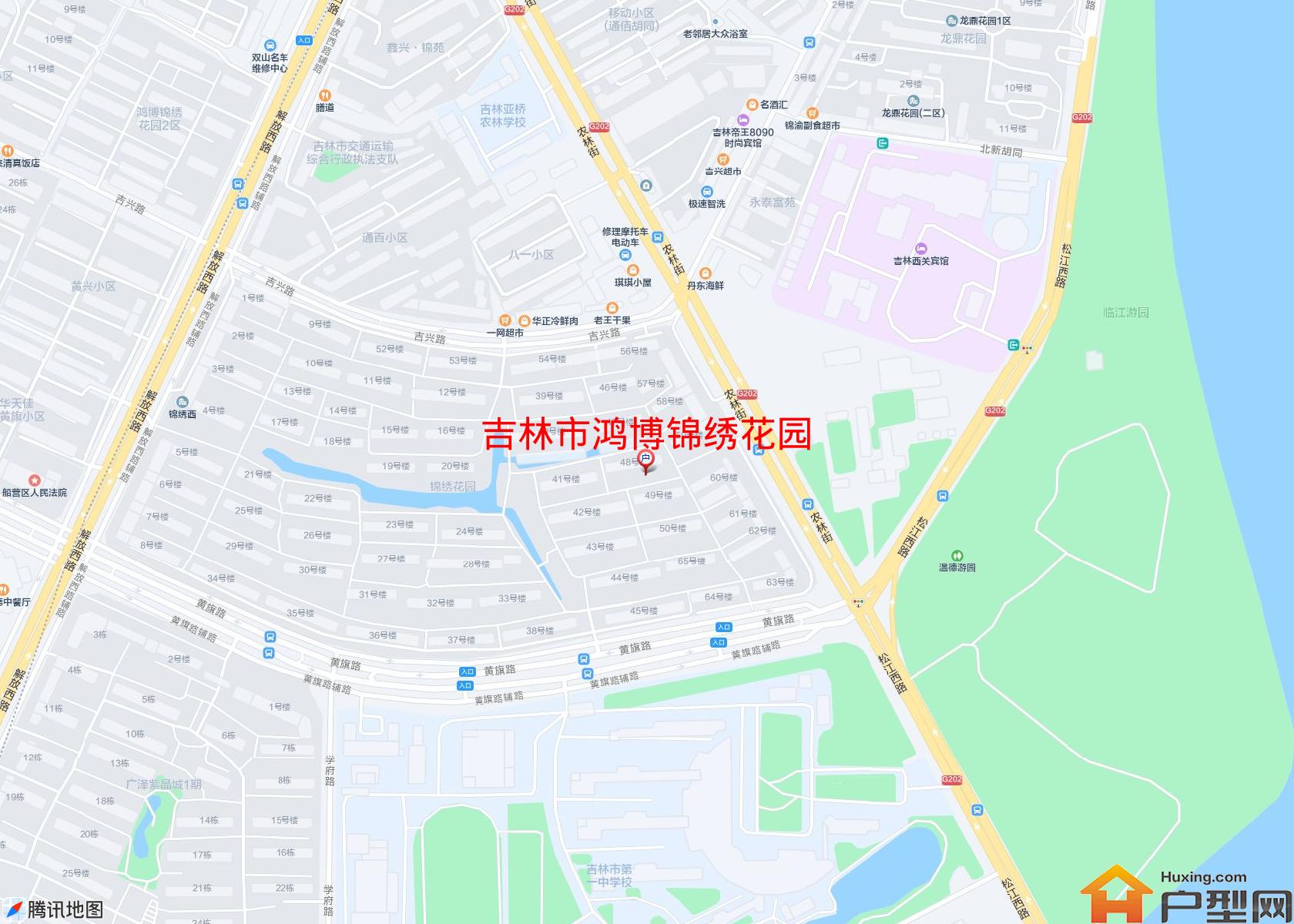 鸿博锦绣花园小区 - 户型网