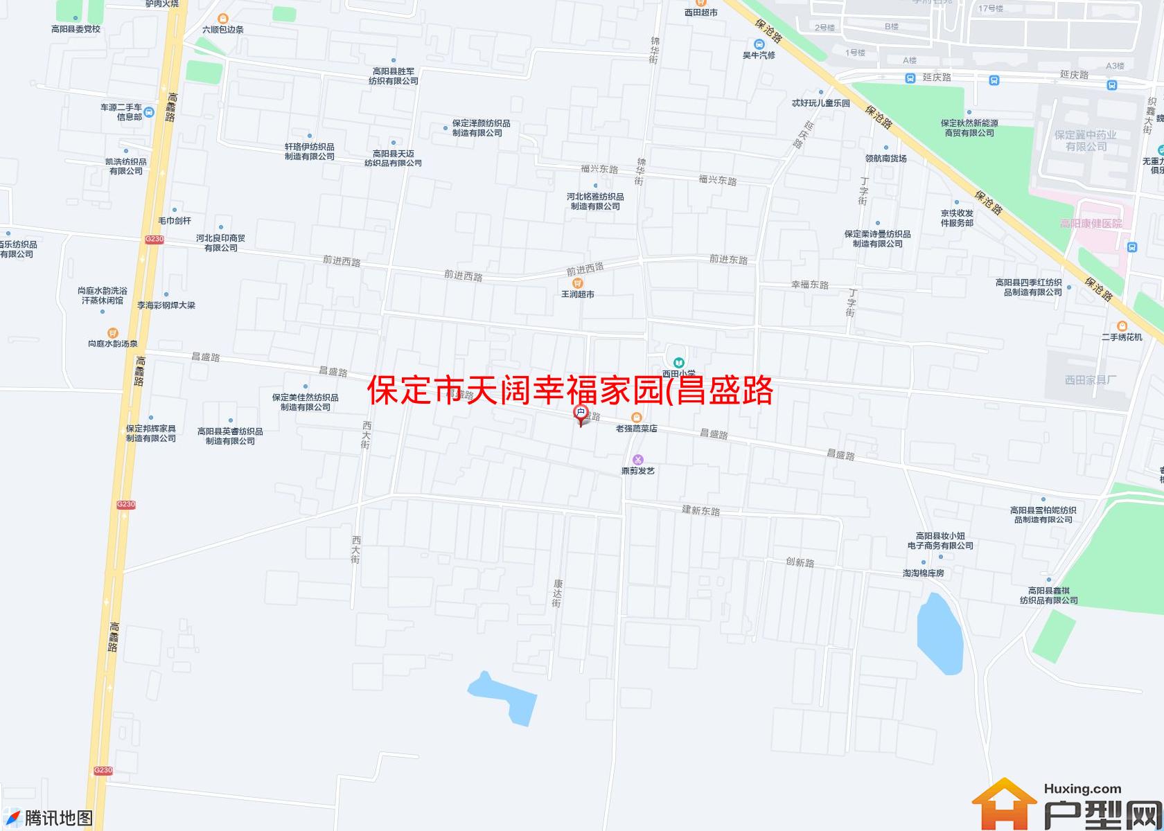 天阔幸福家园(昌盛路)小区 - 户型网