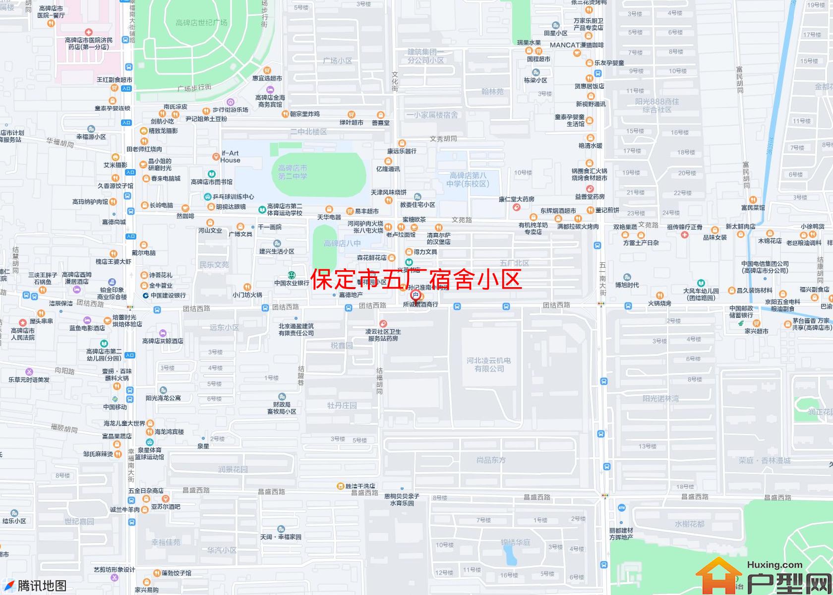 五厂宿舍小区小区 - 户型网