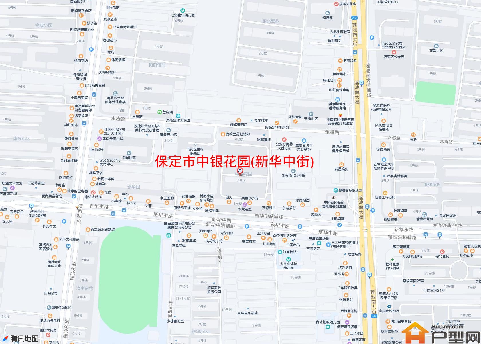 中银花园(新华中街)小区 - 户型网