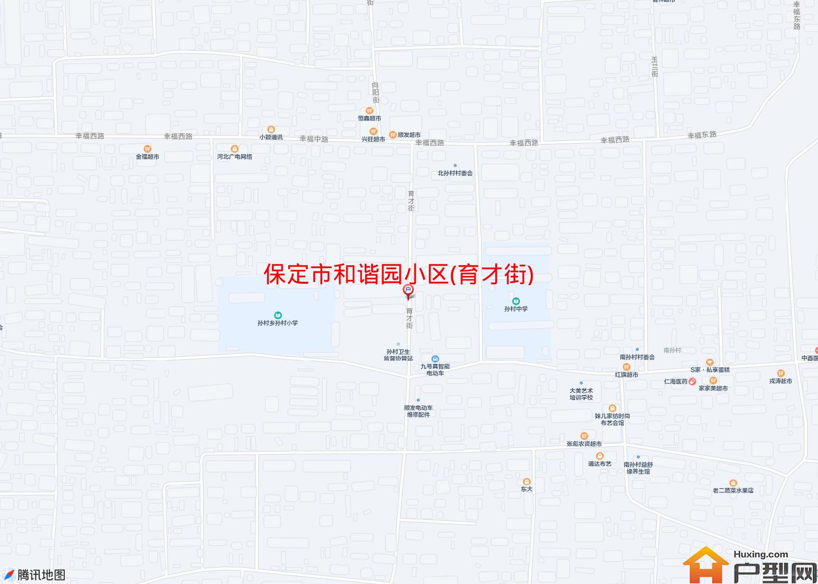 和谐园小区(育才街)小区 - 户型网