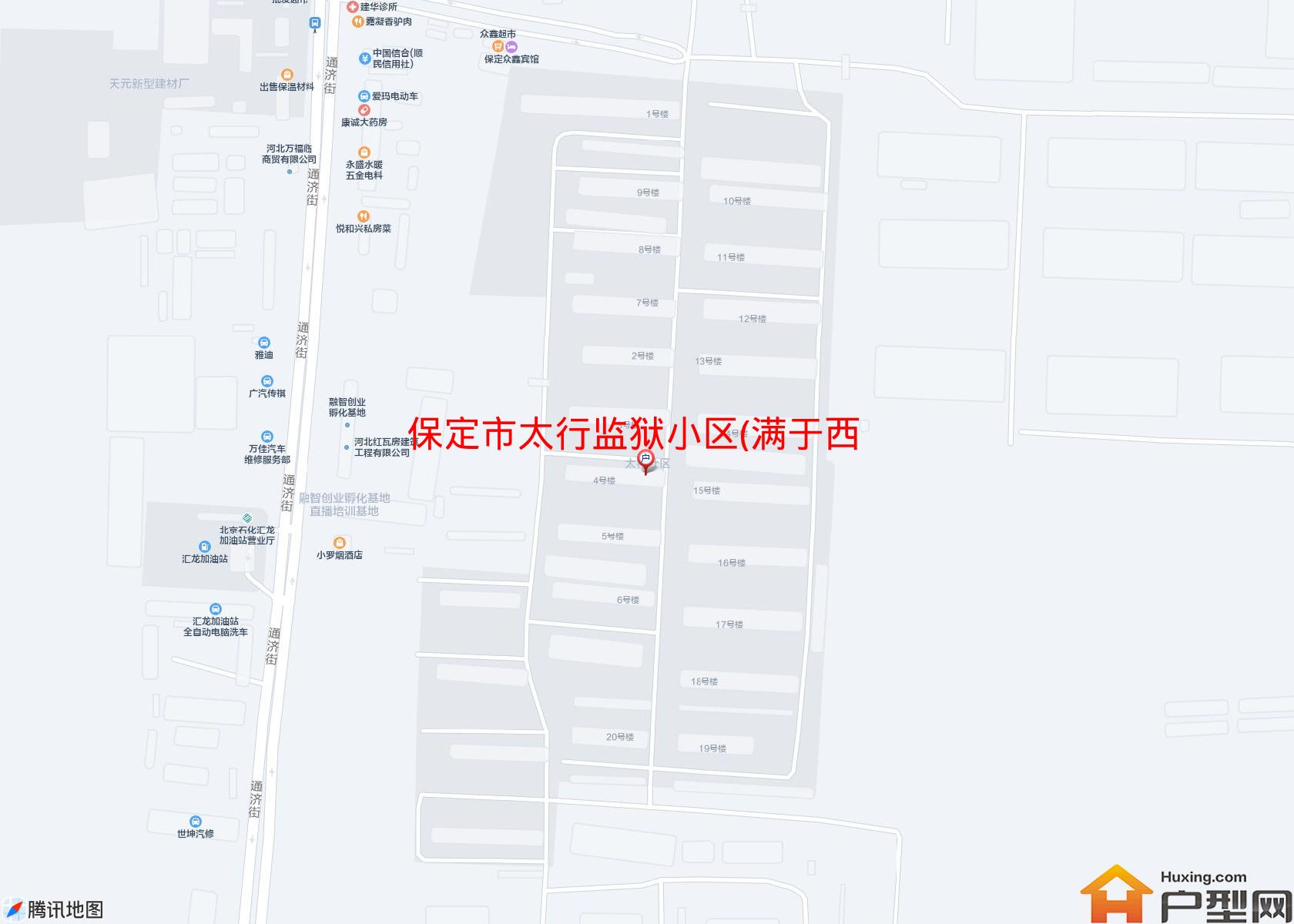 太行监狱小区(满于西线)小区 - 户型网