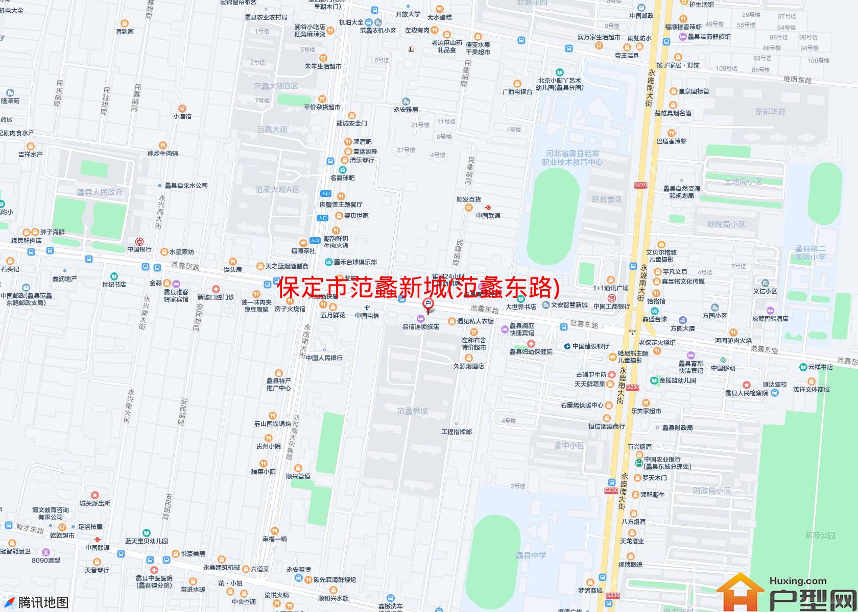 范蠡新城(范蠡东路)小区 - 户型网