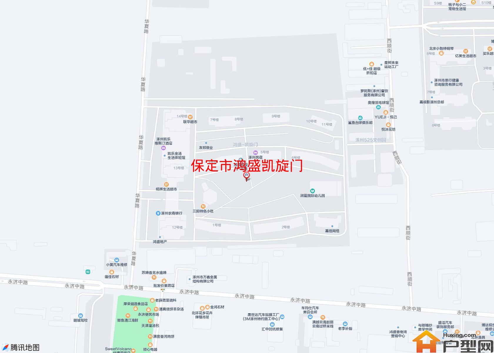 鸿盛凯旋门小区 - 户型网