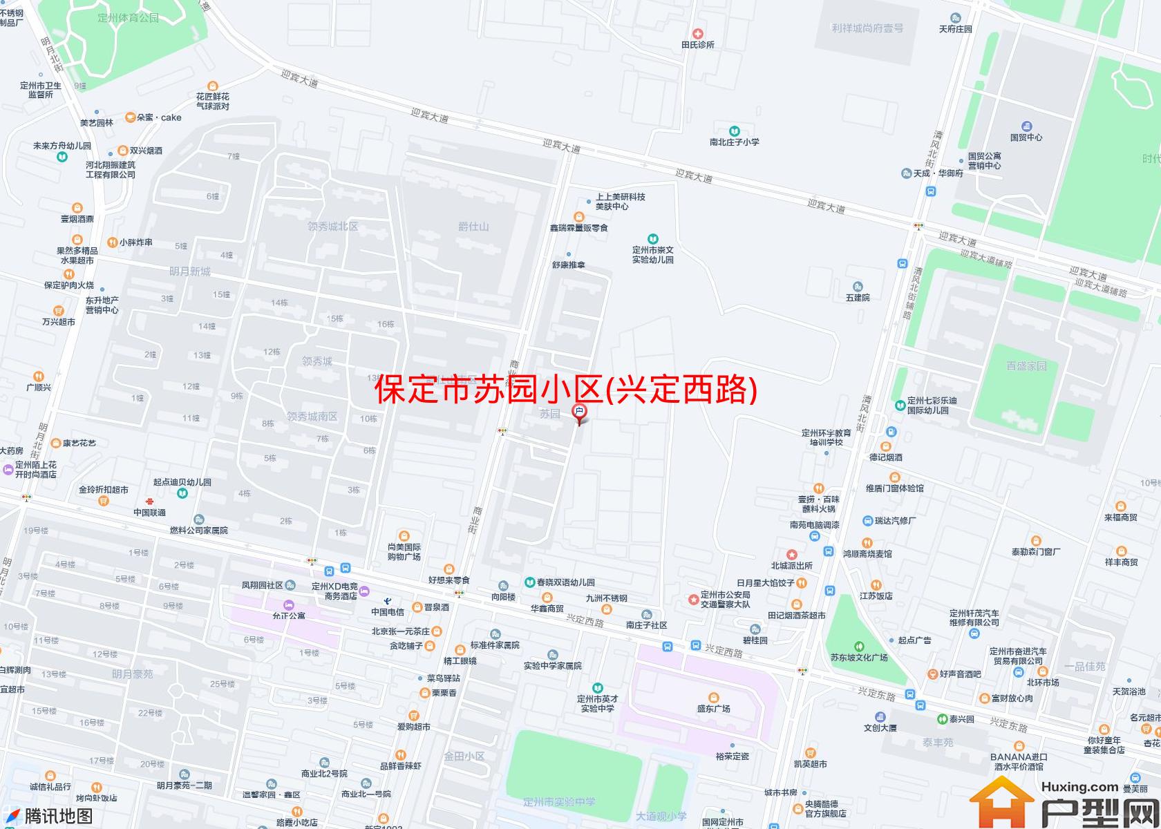 苏园小区(兴定西路)小区 - 户型网