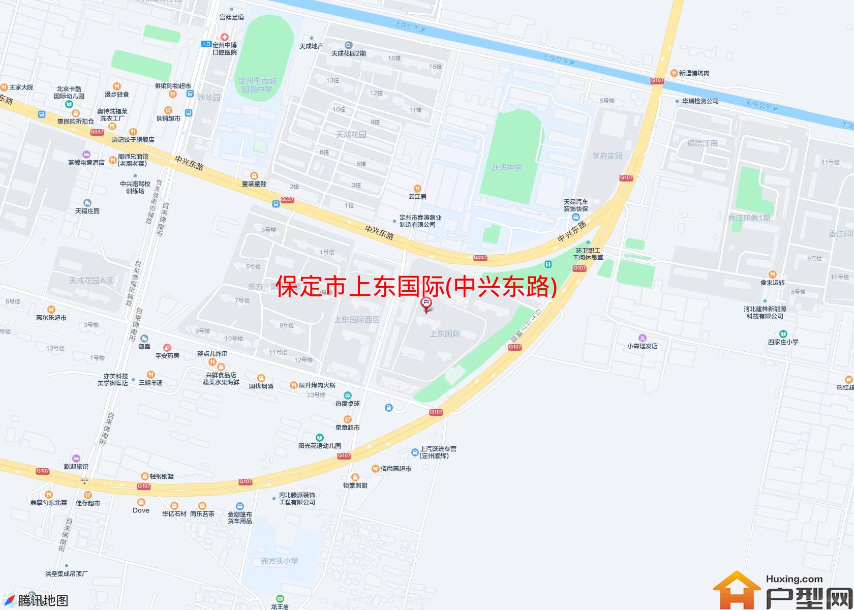 上东国际(中兴东路)小区 - 户型网