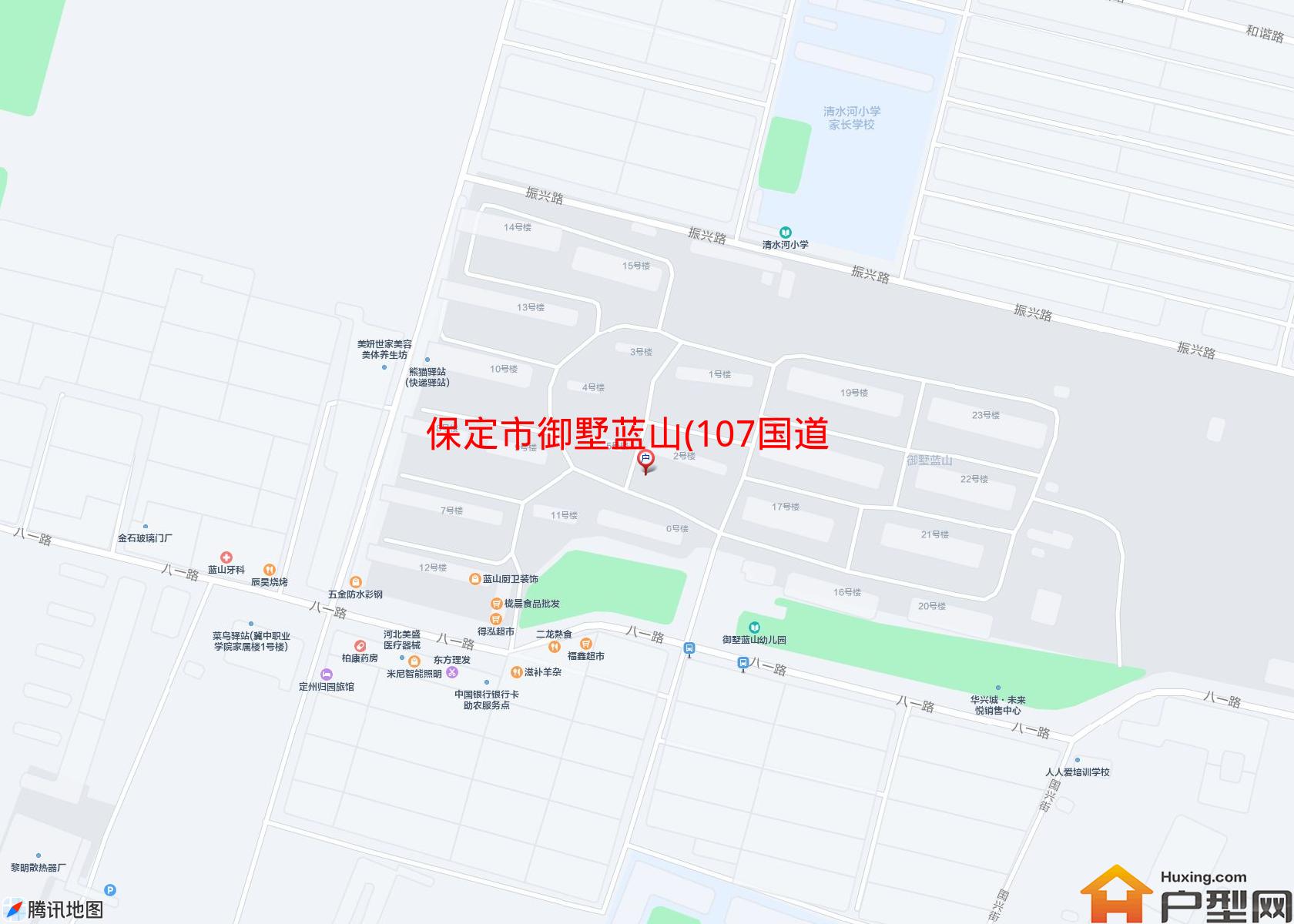 御墅蓝山(107国道)小区 - 户型网