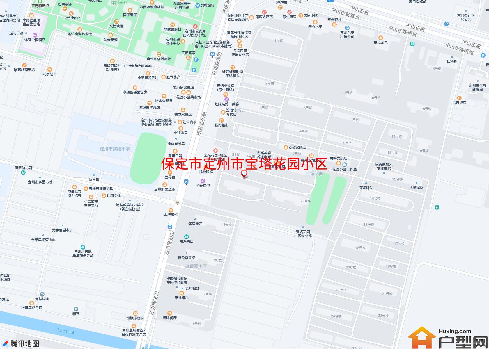 定州市宝塔花园小区小区 - 户型网