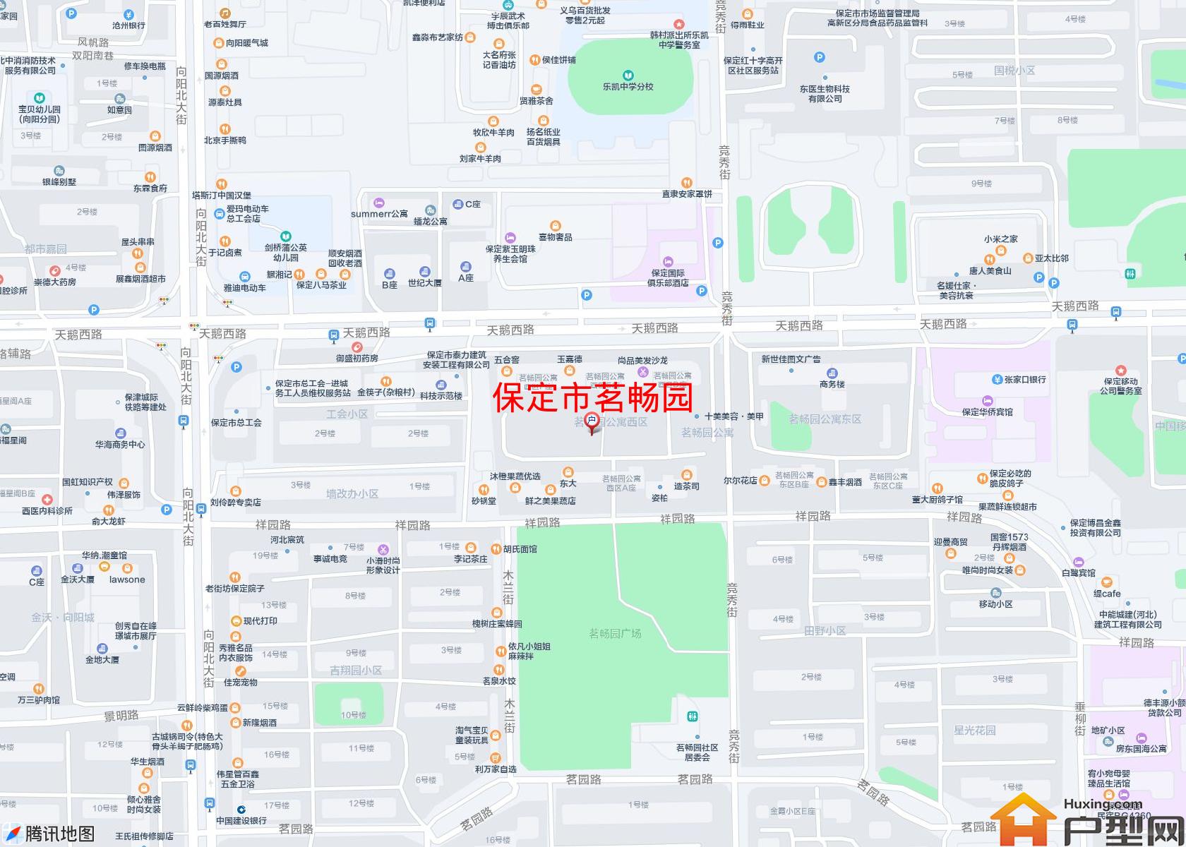茗畅园小区 - 户型网