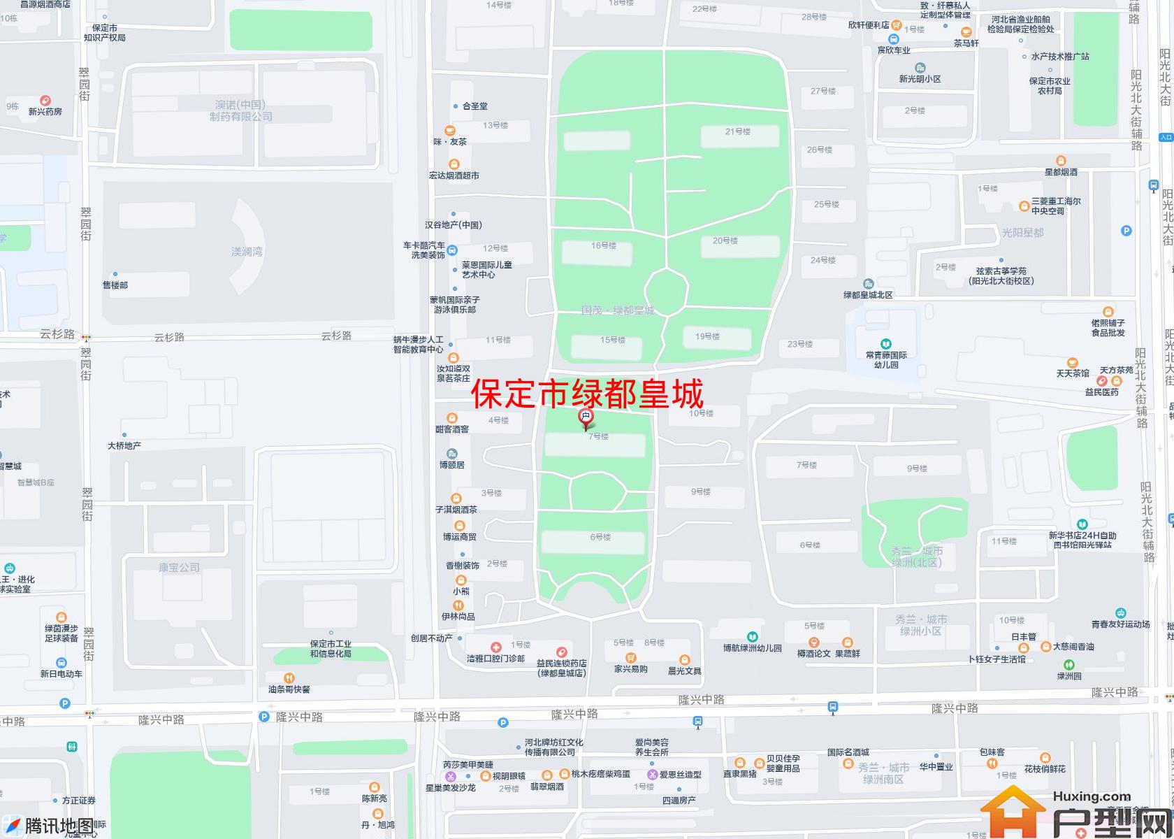 绿都皇城小区 - 户型网