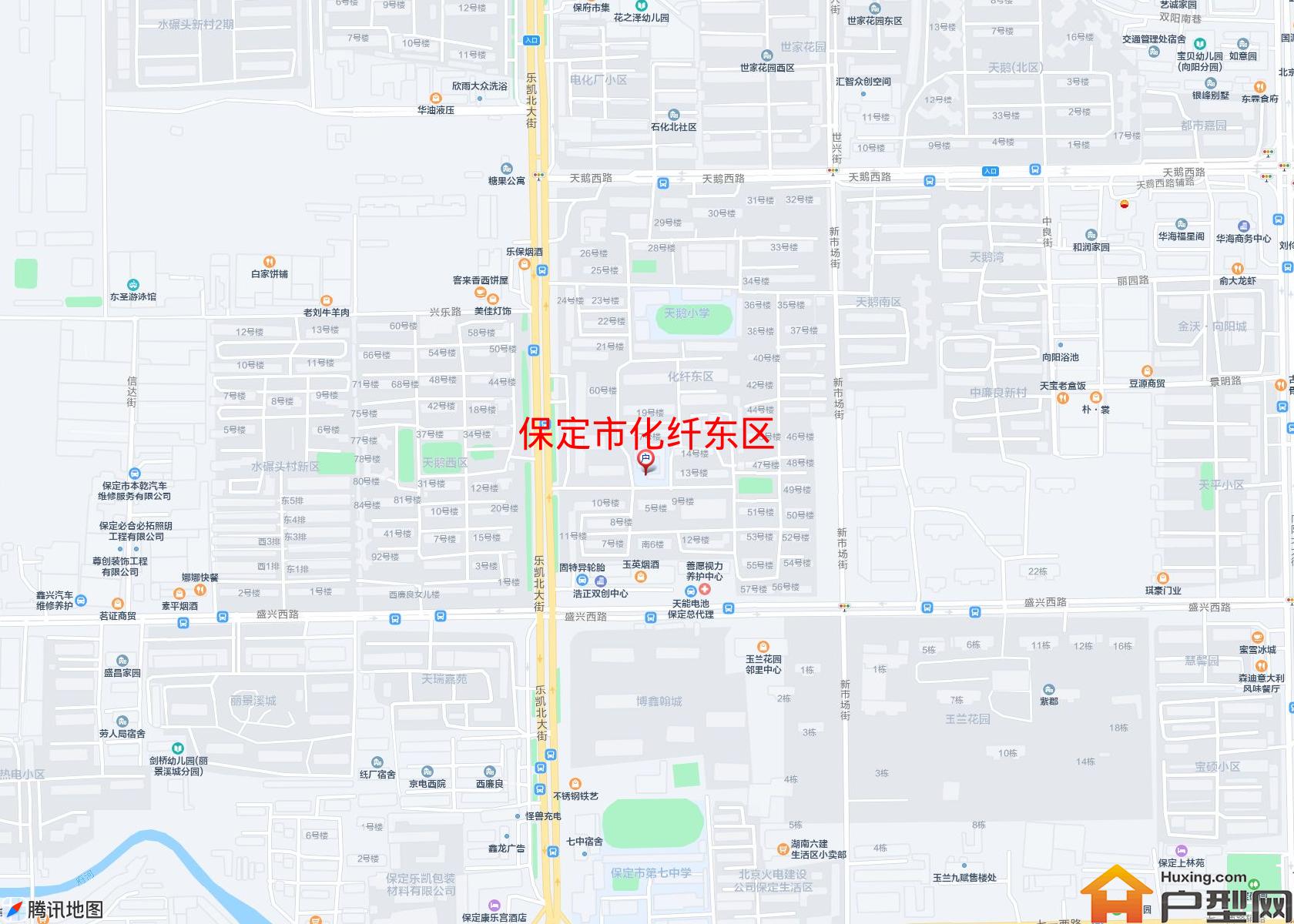 化纤东区小区 - 户型网