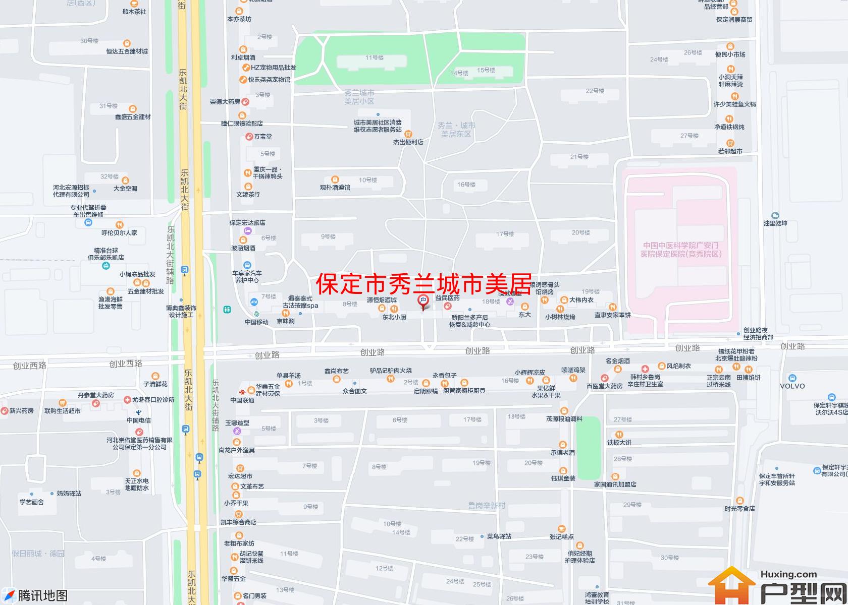 秀兰城市美居小区 - 户型网