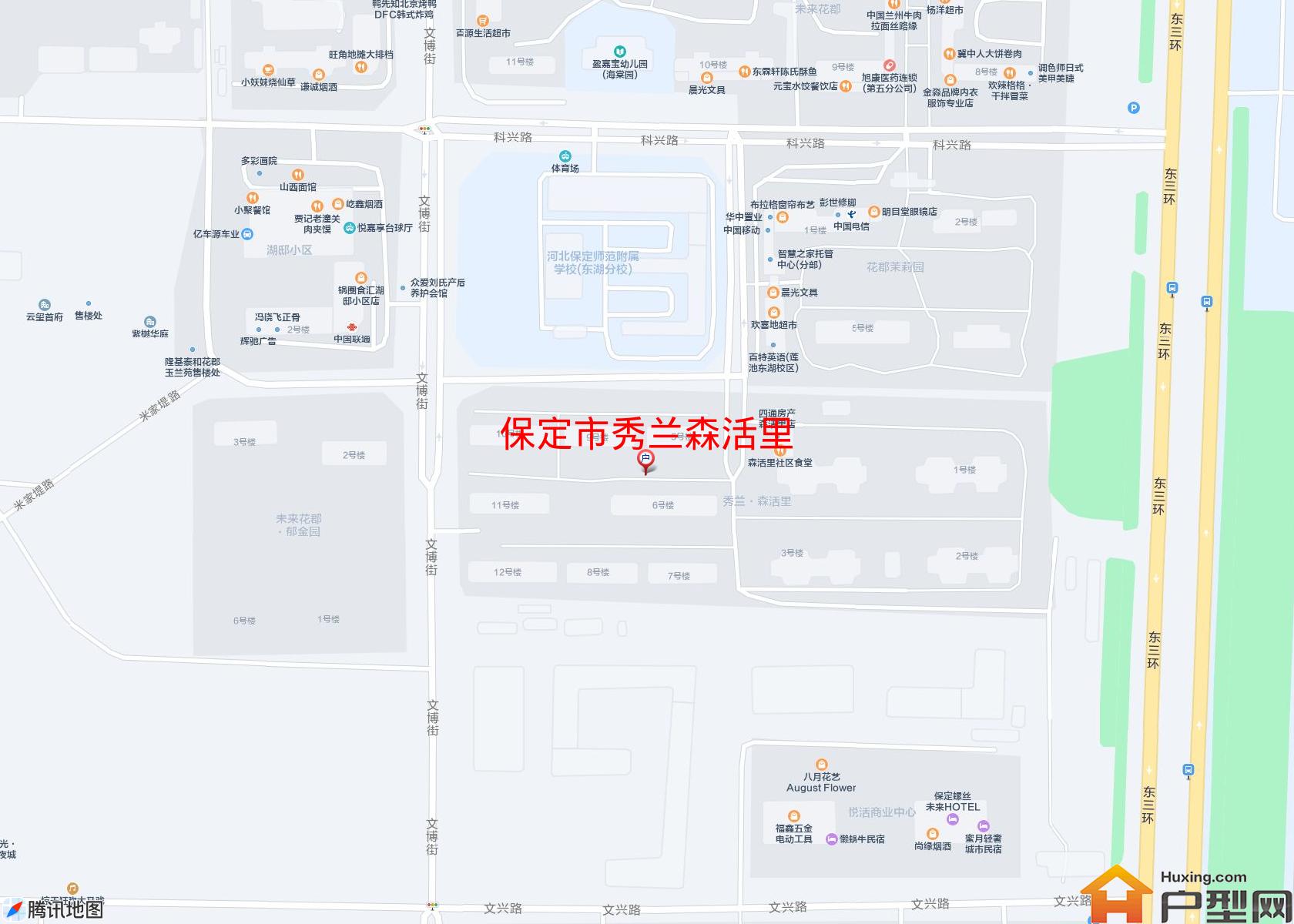 秀兰森活里小区 - 户型网